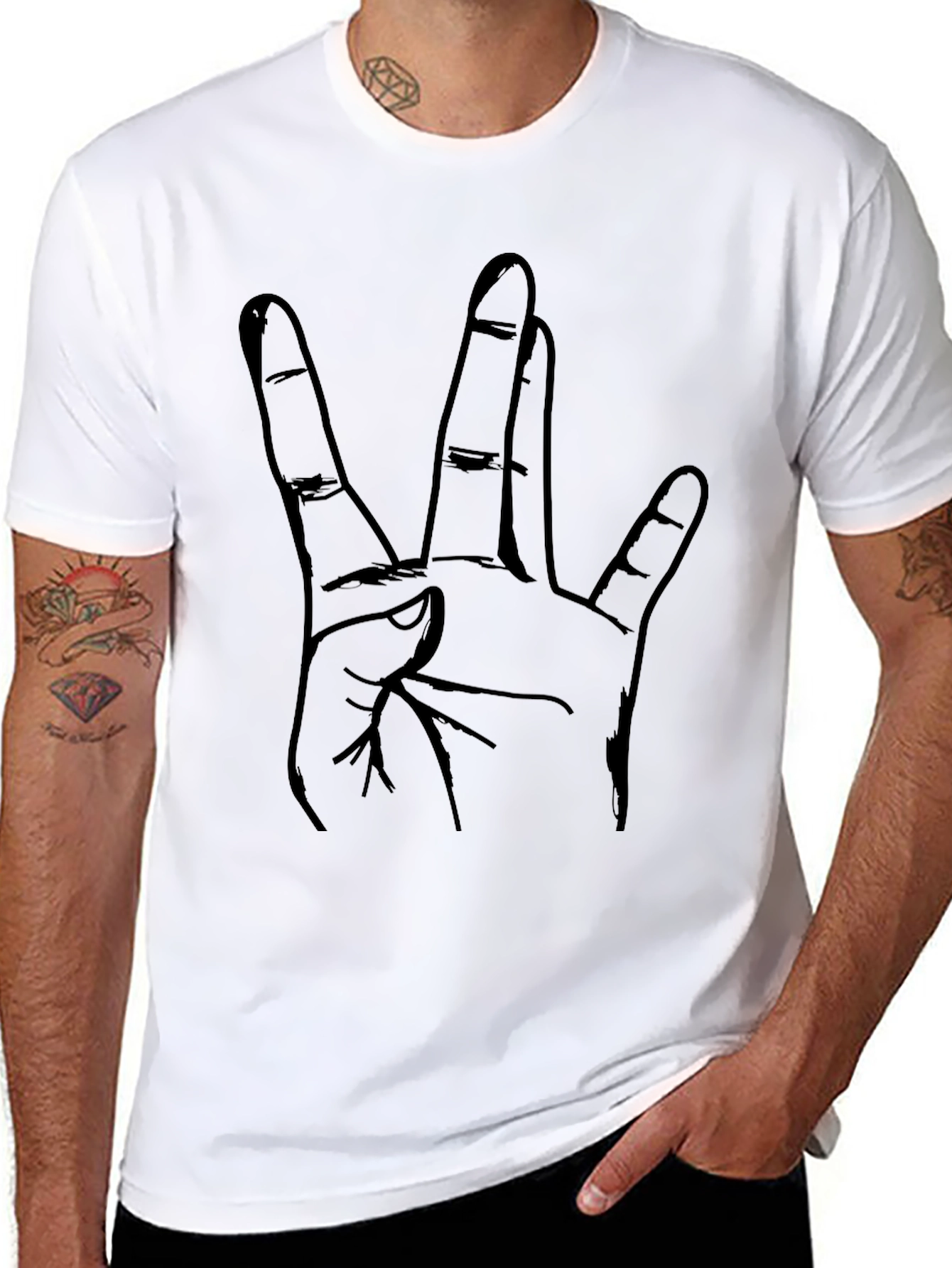 Live Long & Prosper T-Shirt Star Trek Gesture Tee