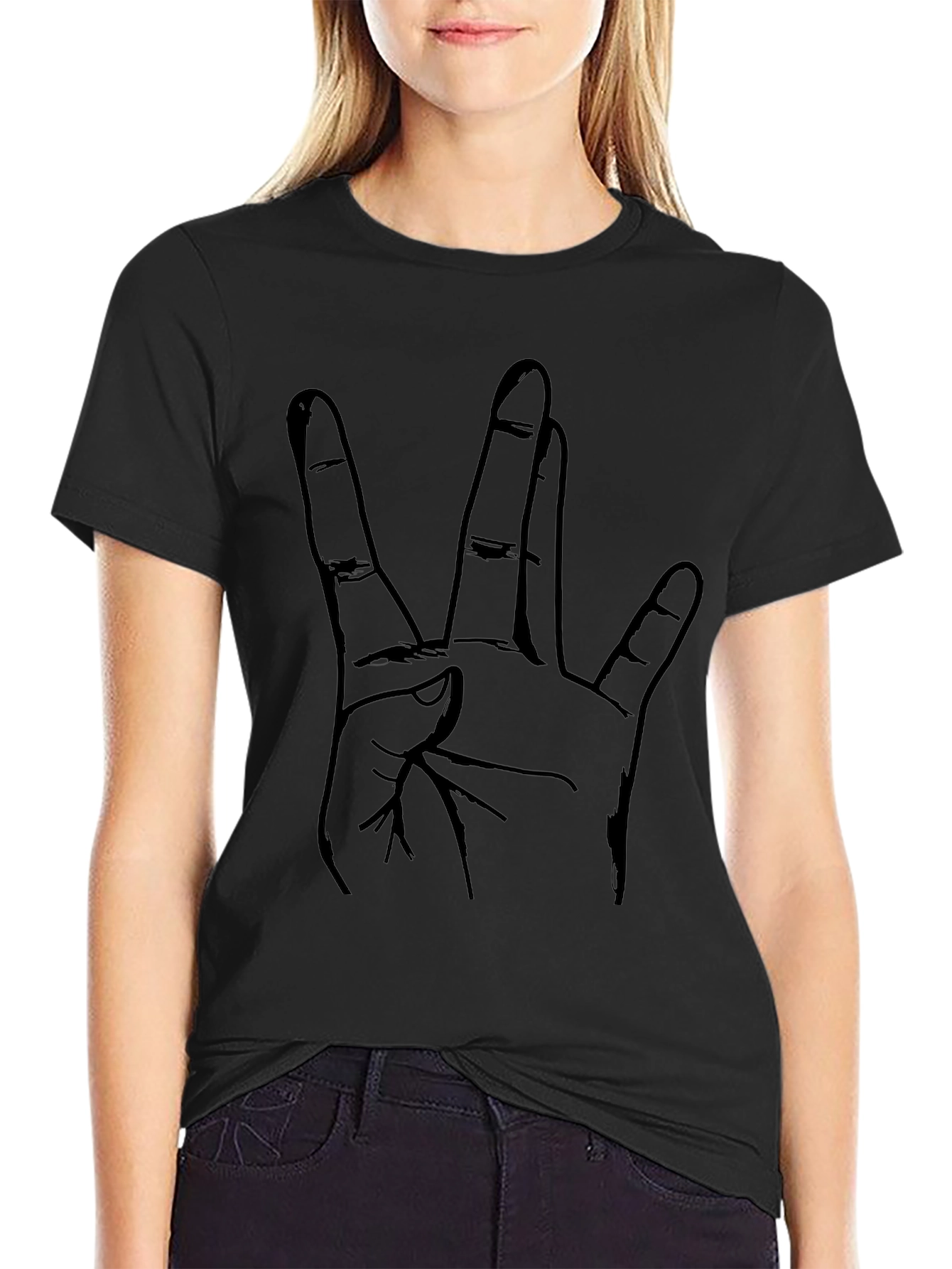 Live Long & Prosper T-Shirt Star Trek Gesture Tee