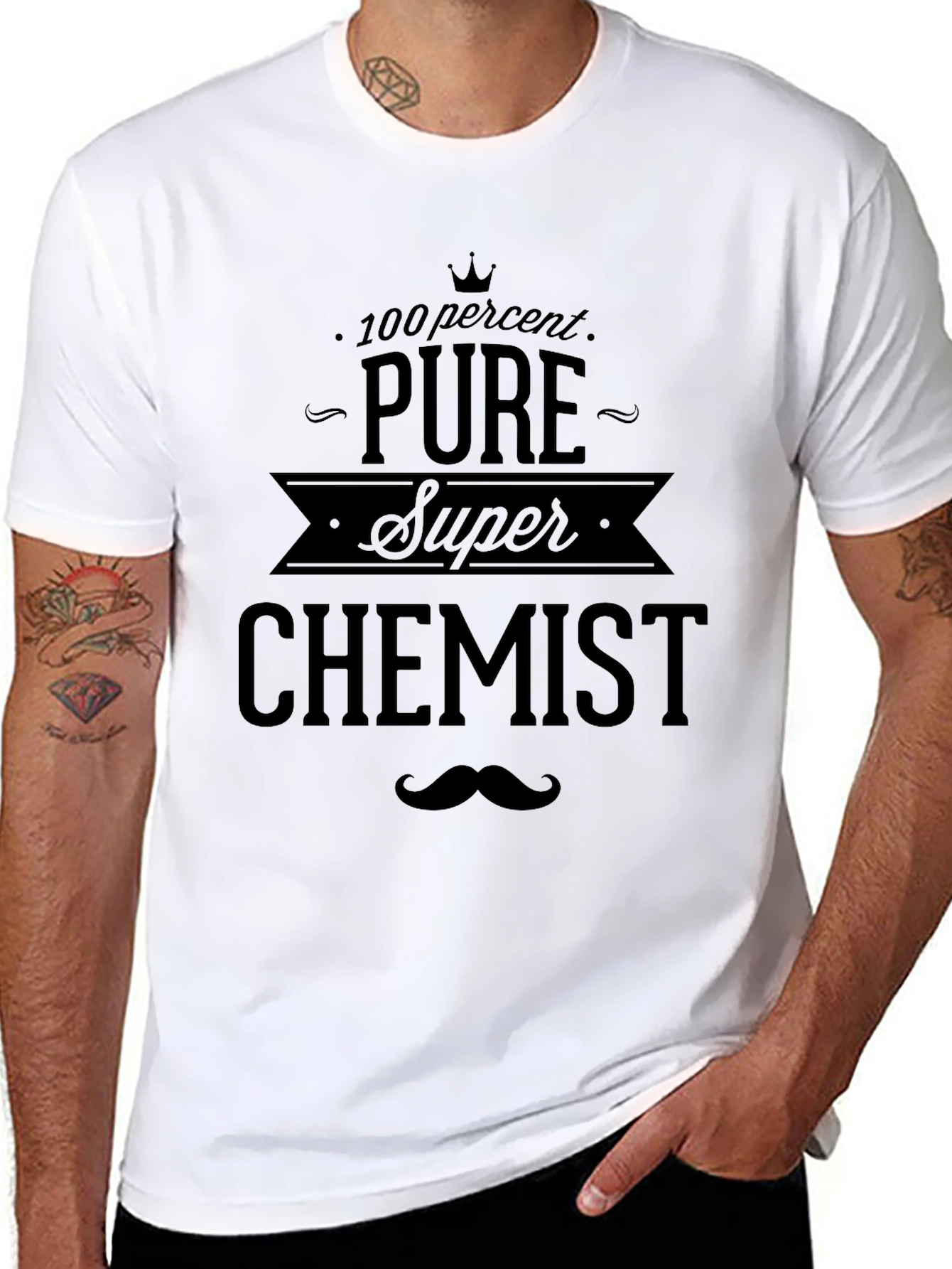 Pure Super Chemist T-Shirt - Funny Science Tee