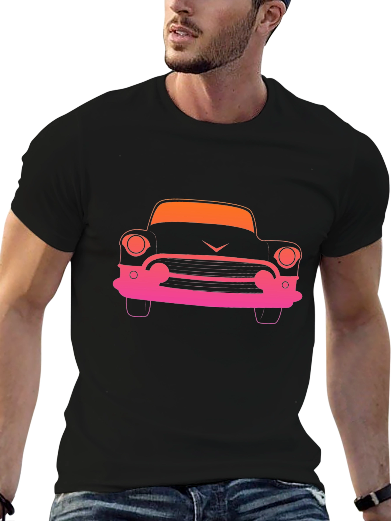 Classic Car Graphic T-Shirt