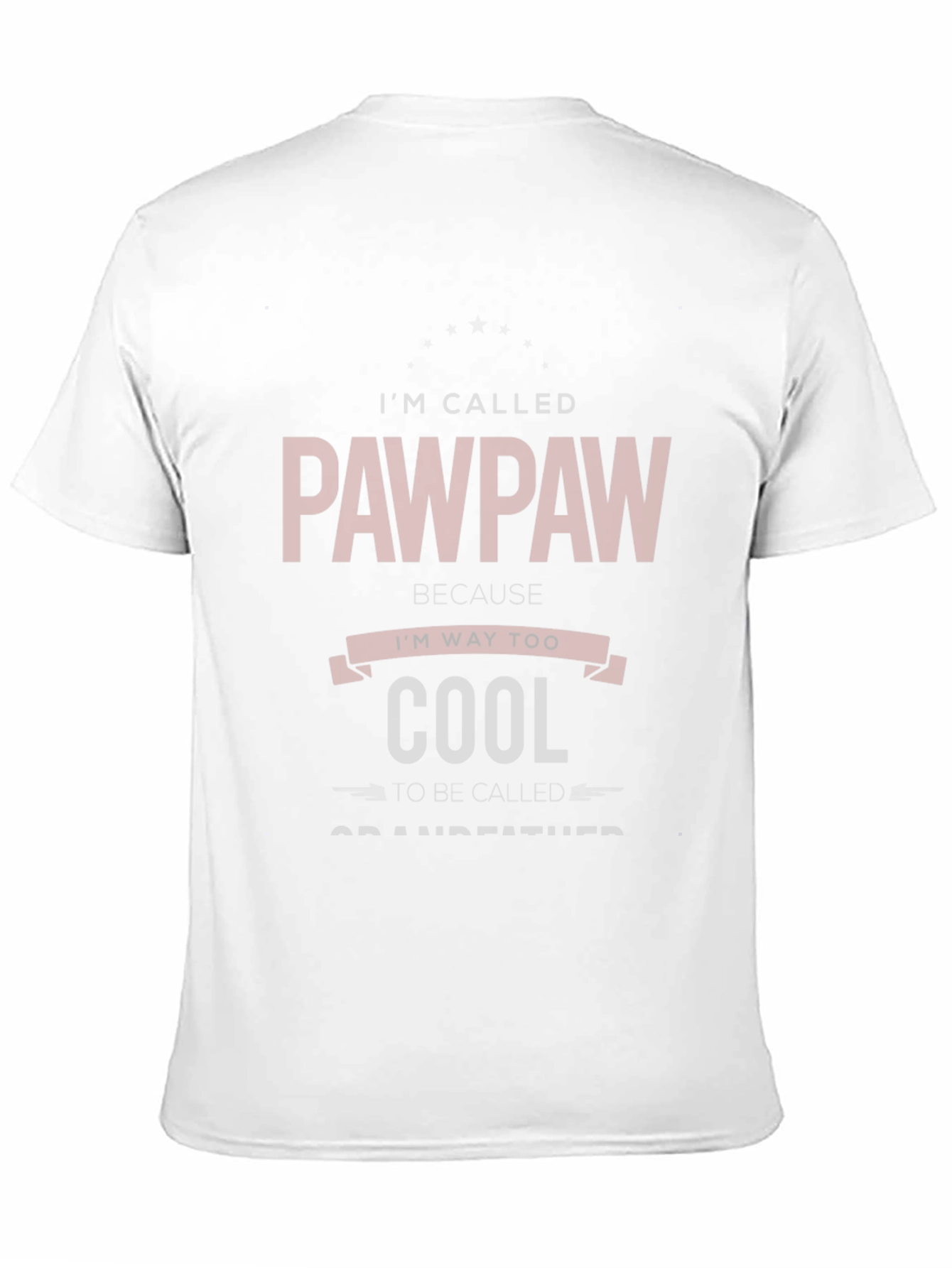 Pawpaw Cool Grandfather Humor Tee