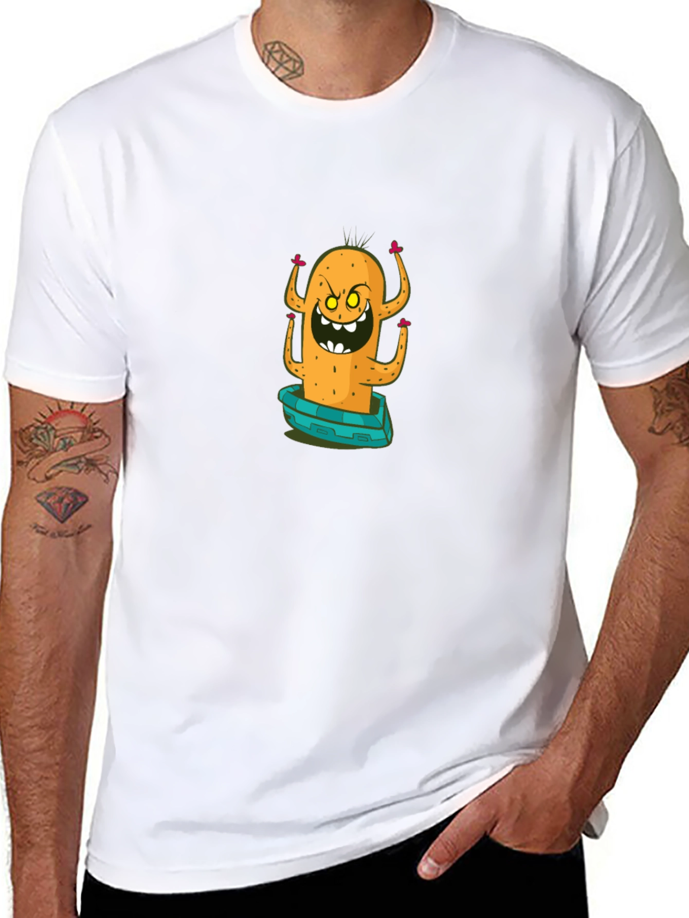 Crazy Monster Graphic Tee - Funky & Unique Design