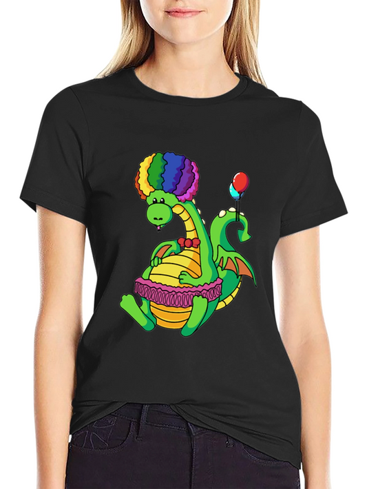 Dragon Wearing Tutu T-Shirt