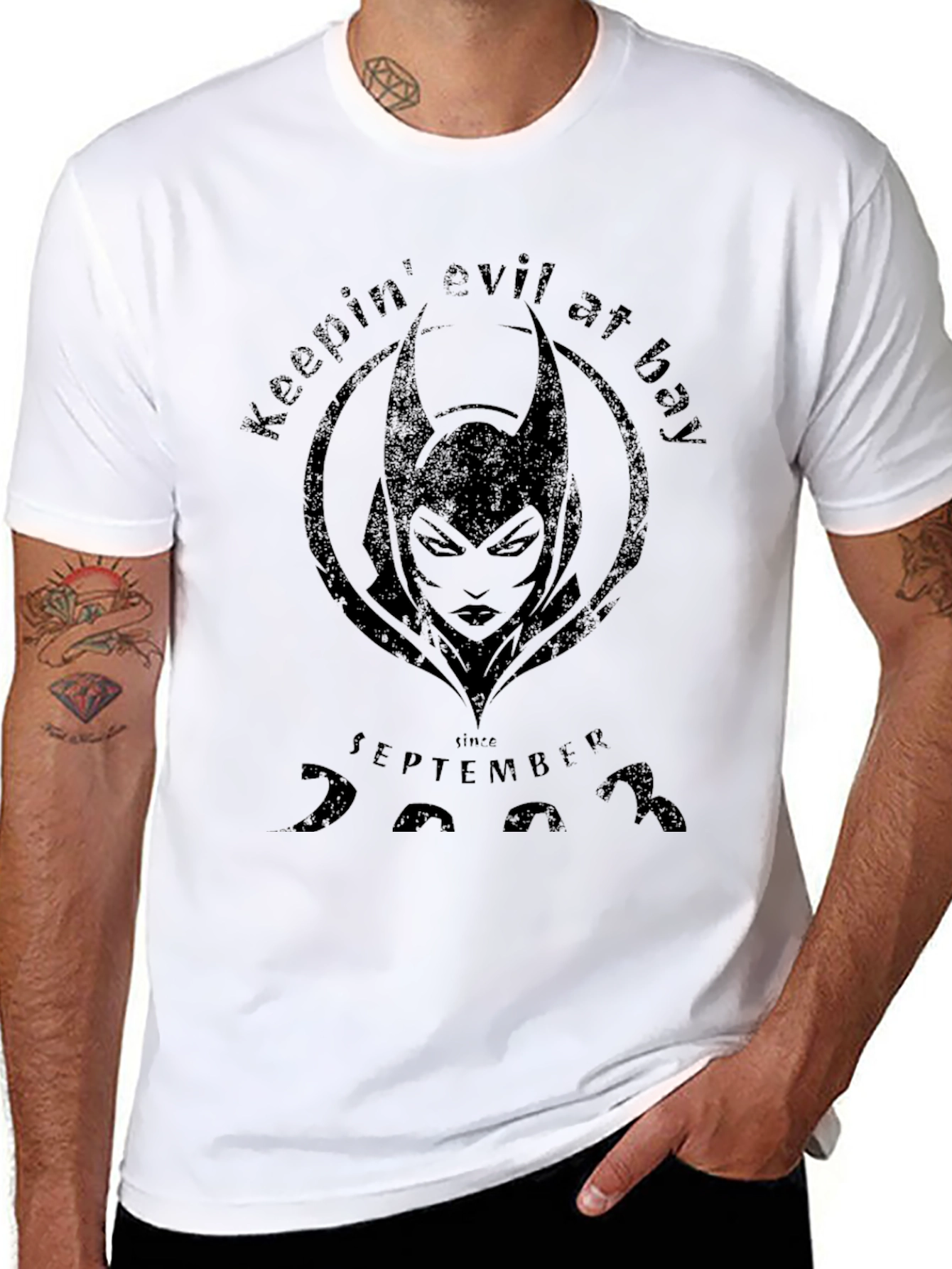 Scarlet Witch Keepin Evil at Bay T-Shirt