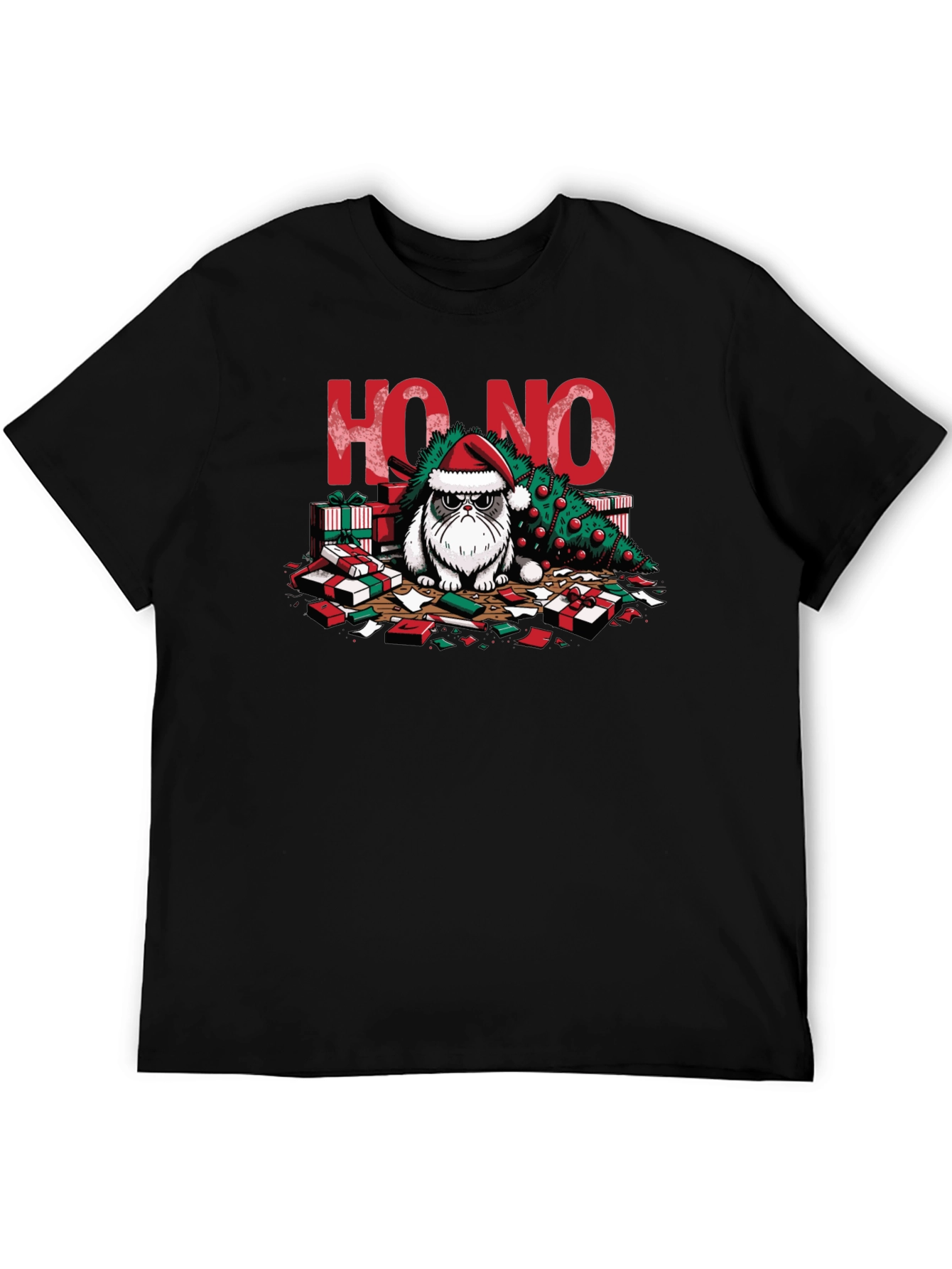 Grumpy Cat Ho No Christmas T-Shirt