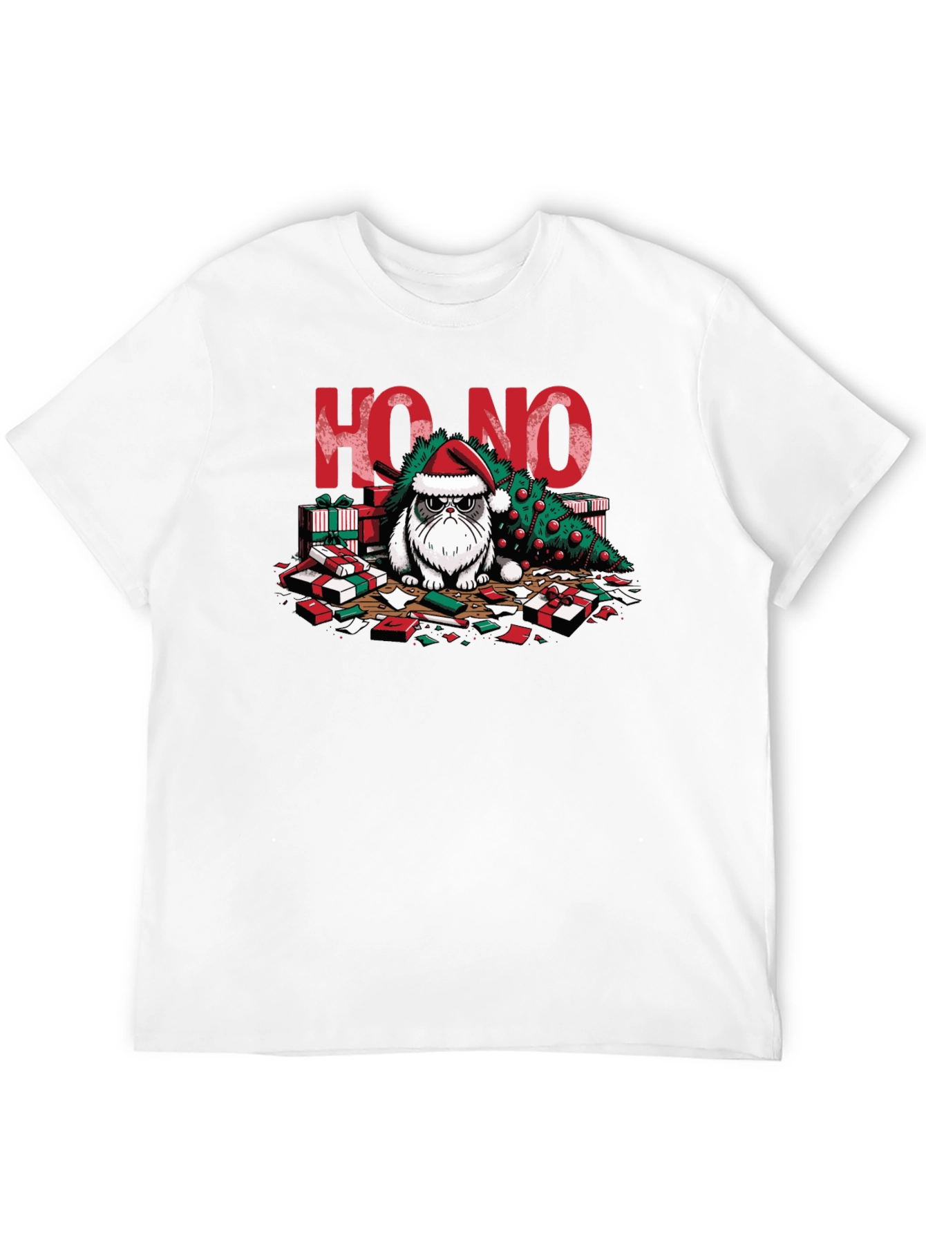 Grumpy Cat Ho No Christmas T-Shirt