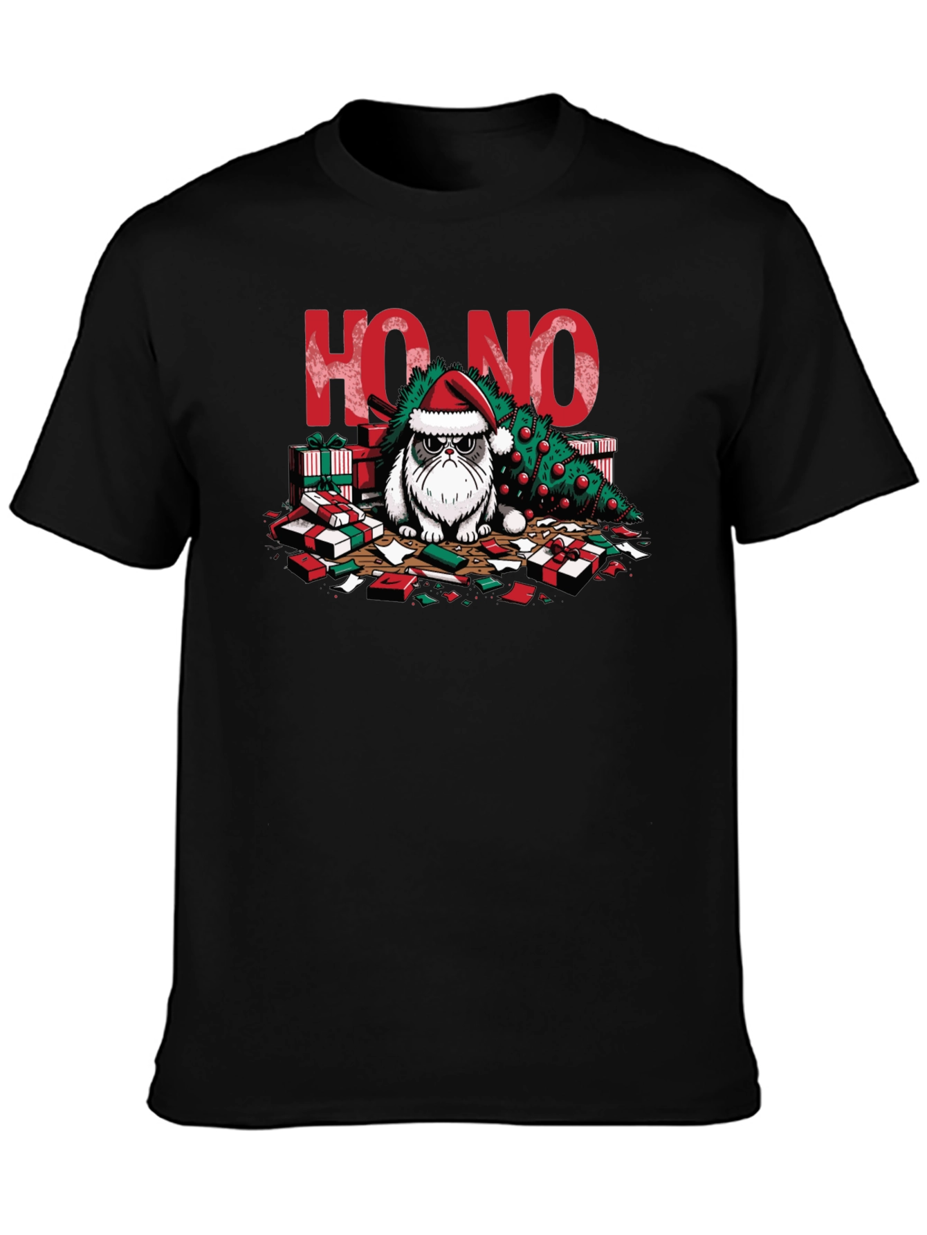 Grumpy Cat Ho No Christmas T-Shirt