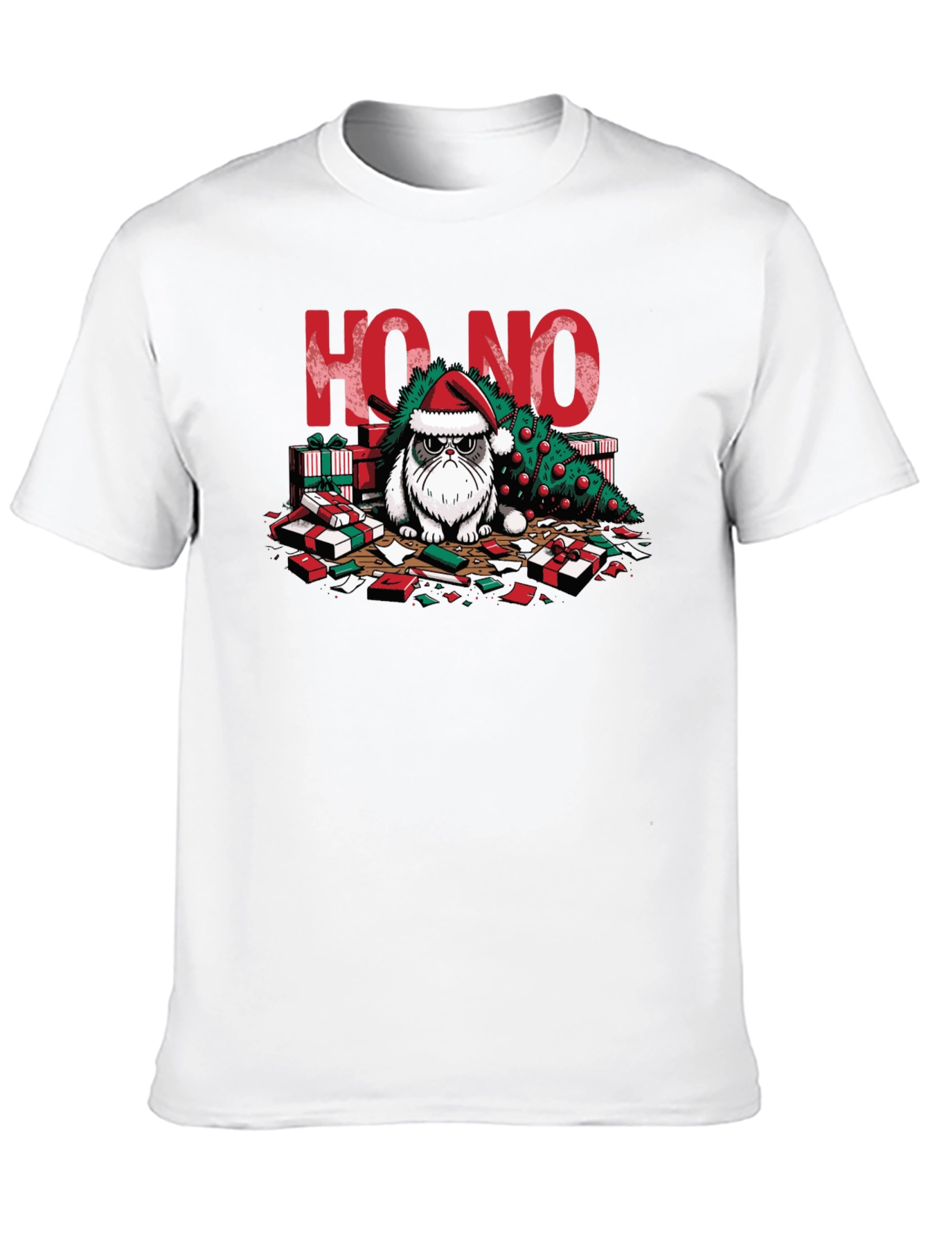 Grumpy Cat Ho No Christmas T-Shirt