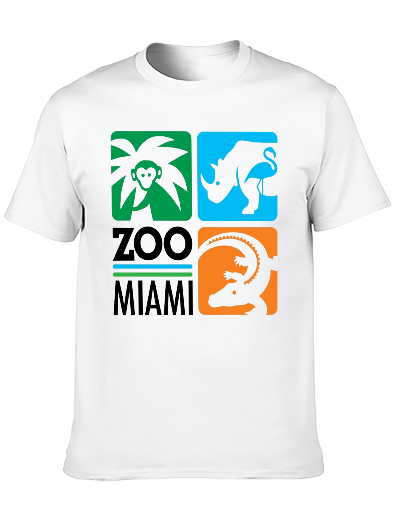 Zoo Miami T-Shirt Animal Graphic Tee