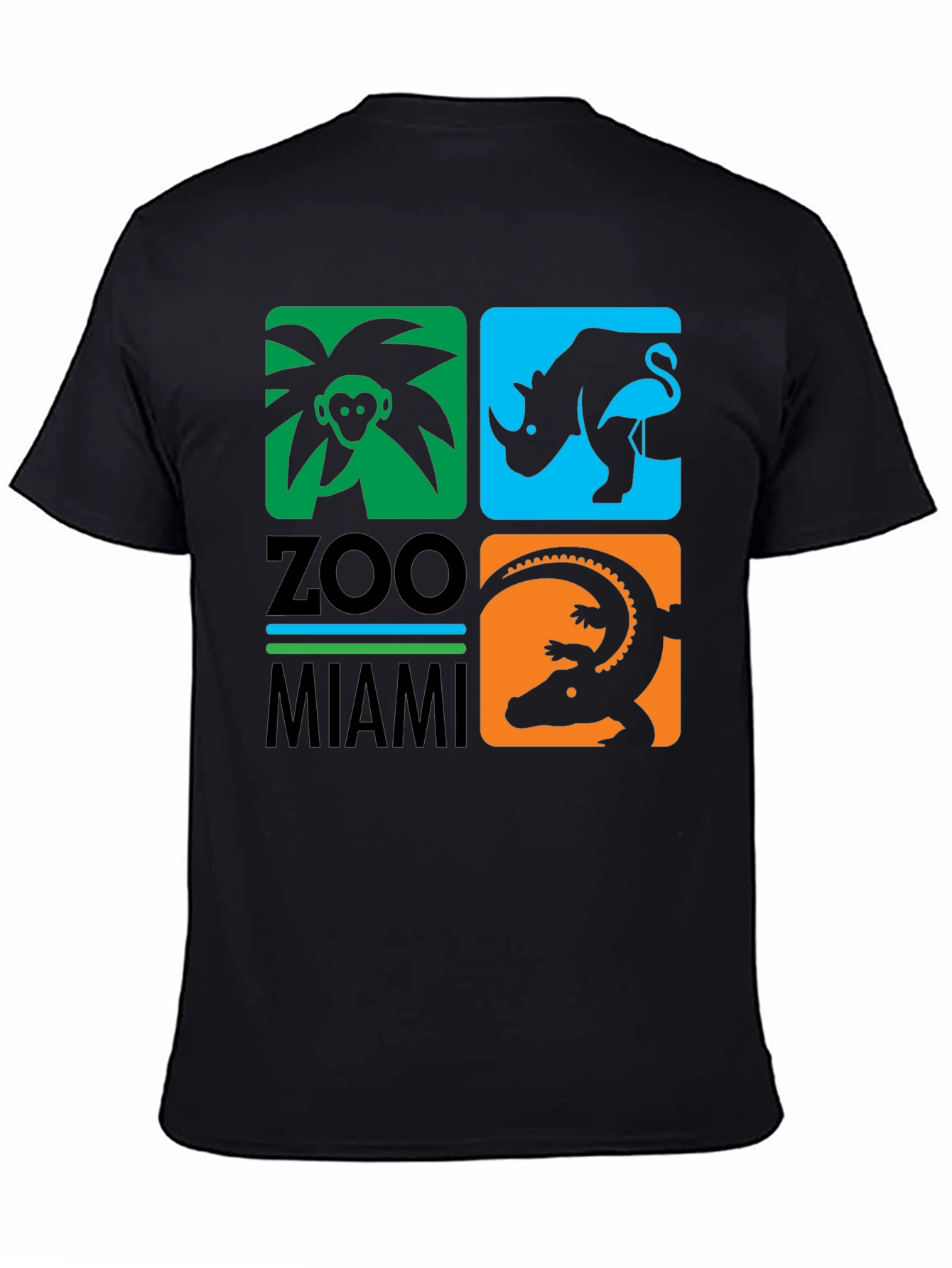Zoo Miami T-Shirt Animal Graphic Tee