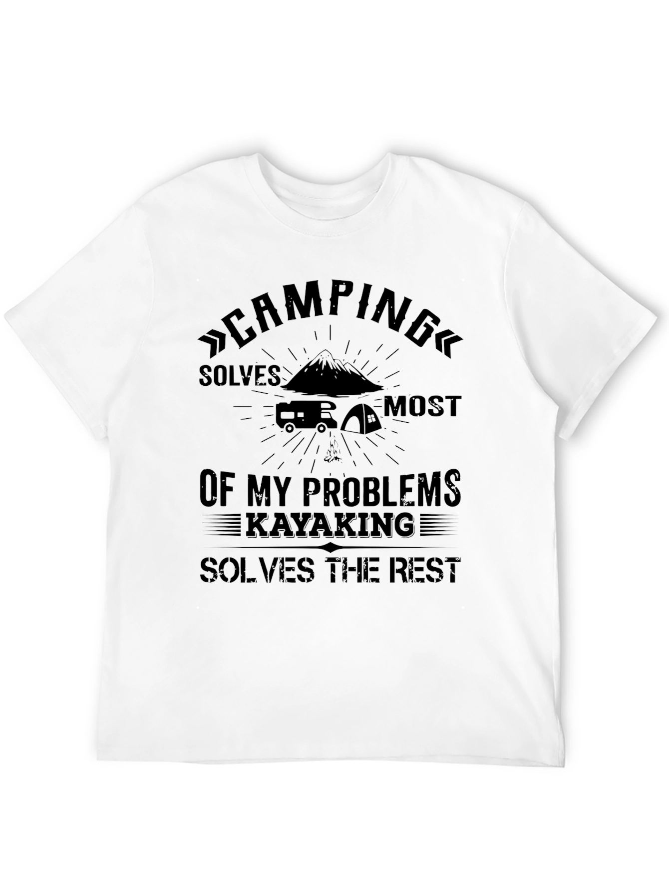 Camping and Kayaking T-Shirt