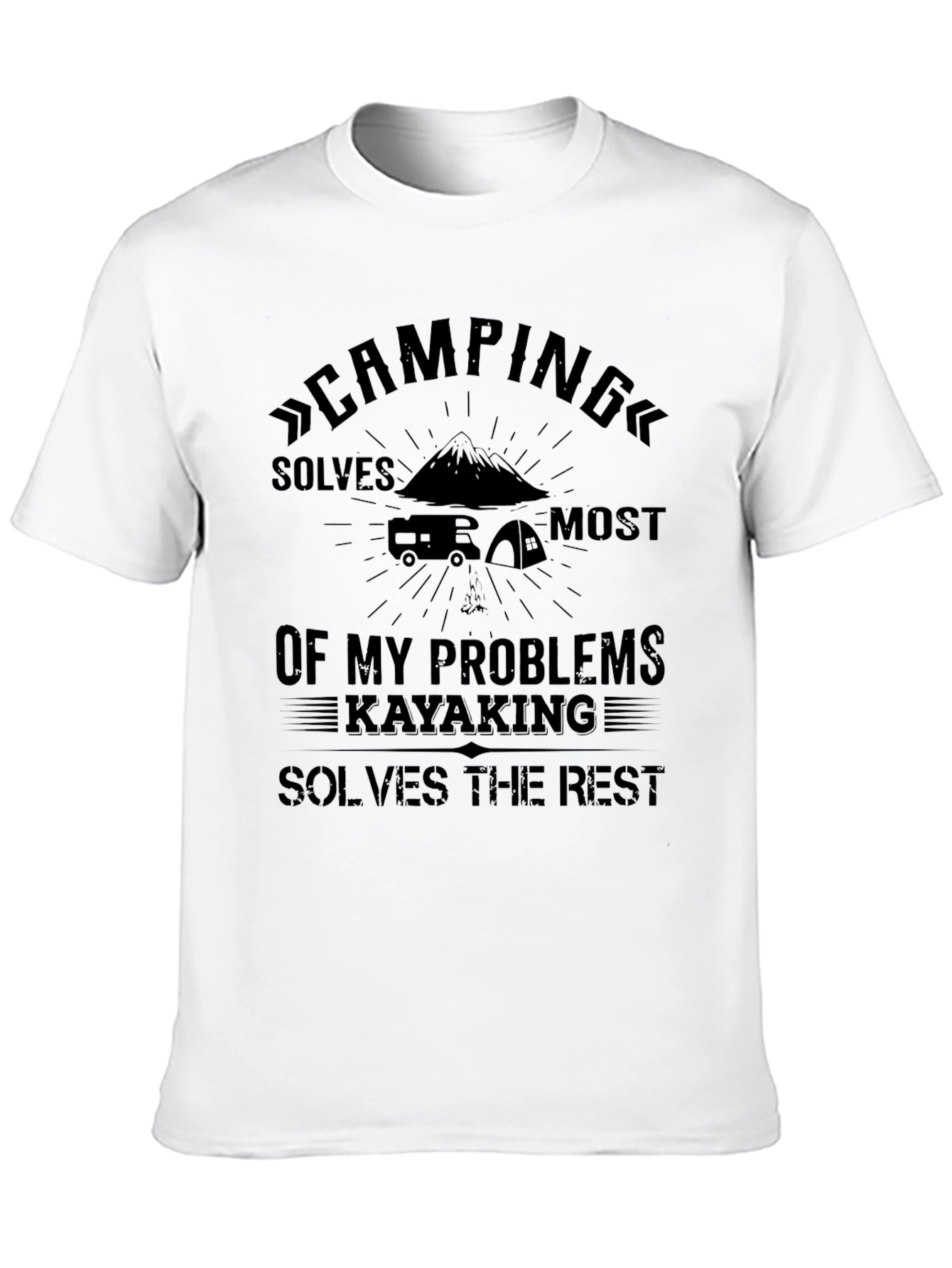 Camping and Kayaking T-Shirt