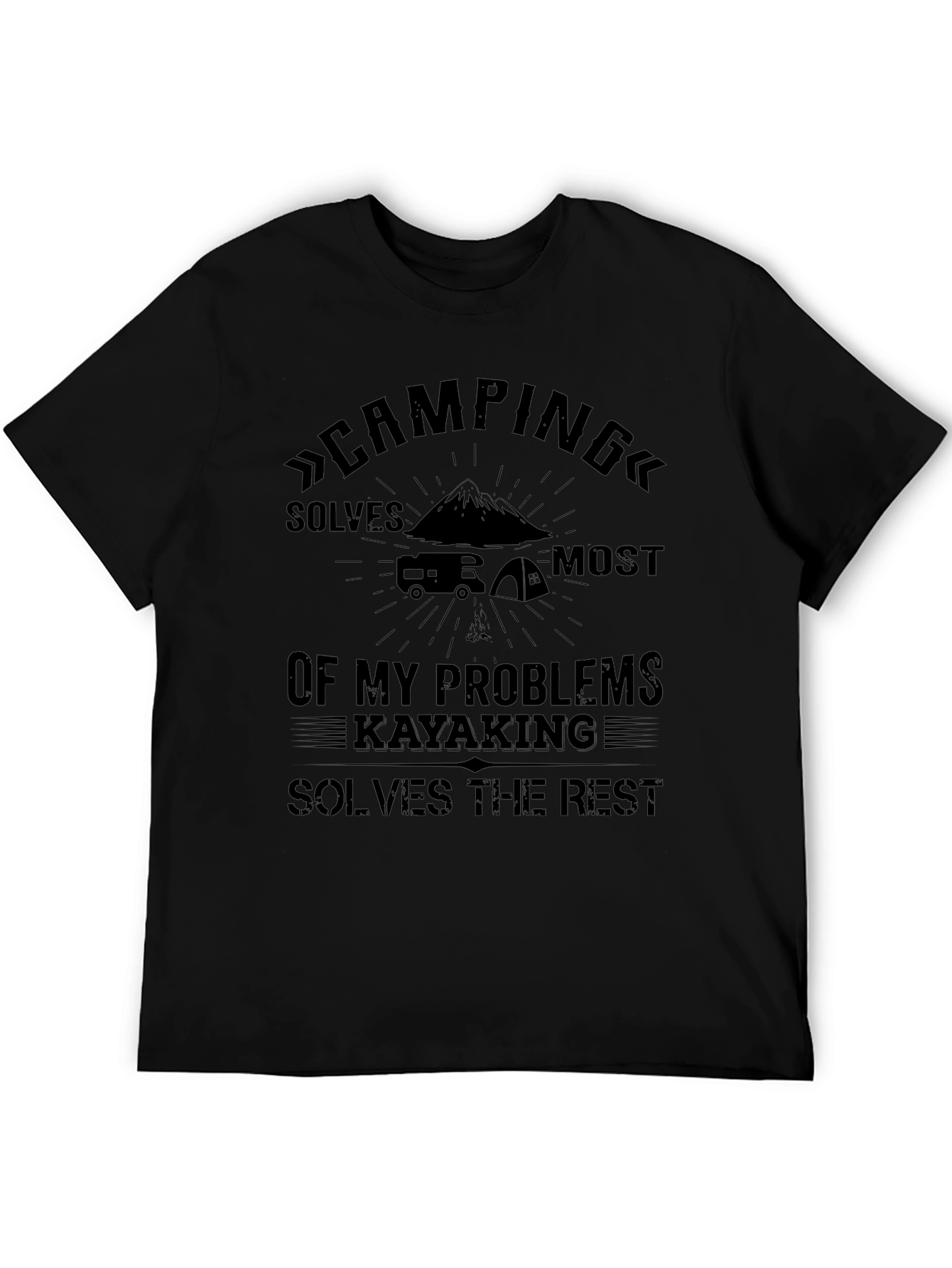 Camping and Kayaking T-Shirt
