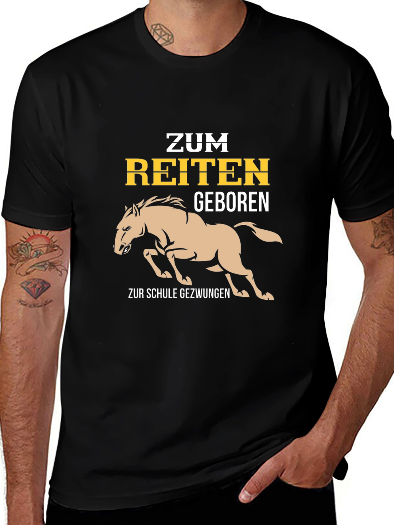 Horse Riding T-Shirt: Born to Ride