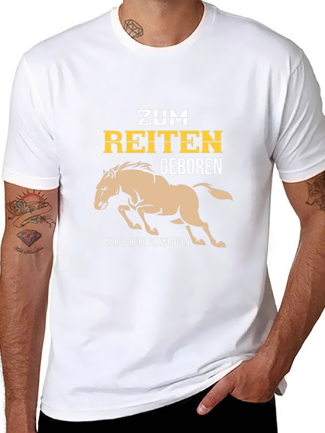 Horse Riding T-Shirt: Born to Ride