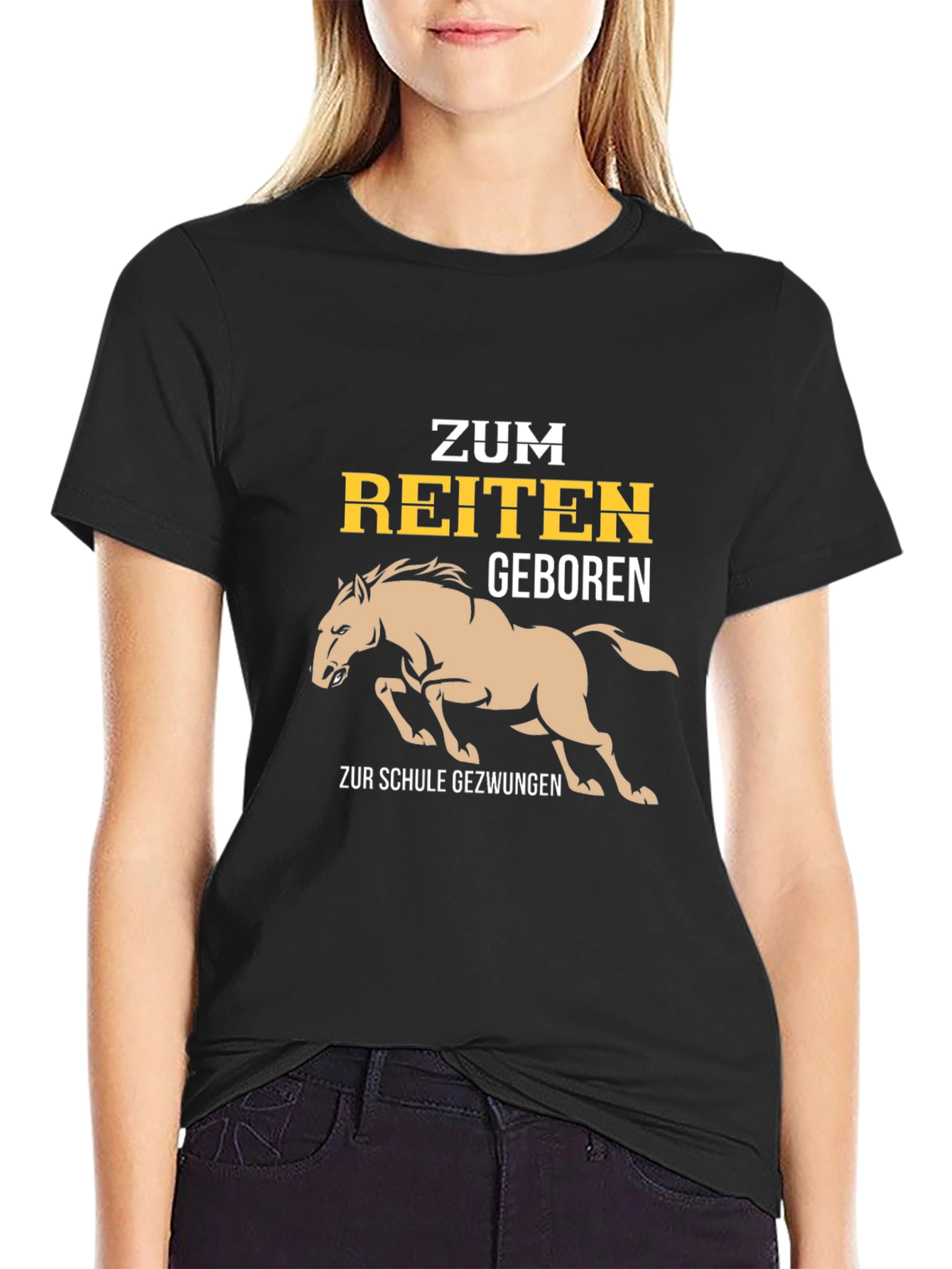 Horse Riding T-Shirt: Born to Ride