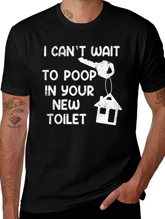 Funny New Homeowner Toilet Humor T-Shirt