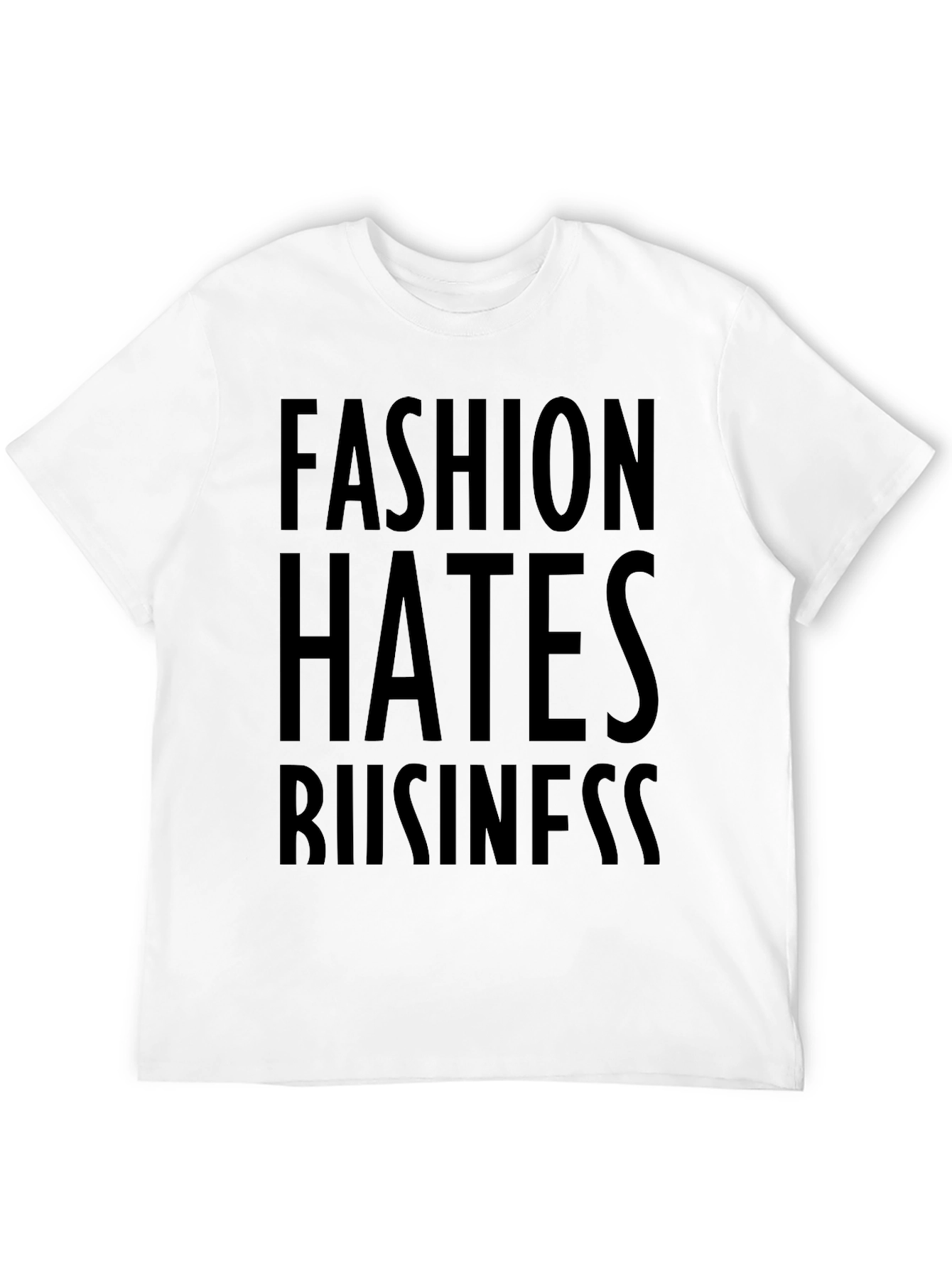 Fashion Hates Business Graphic Tee