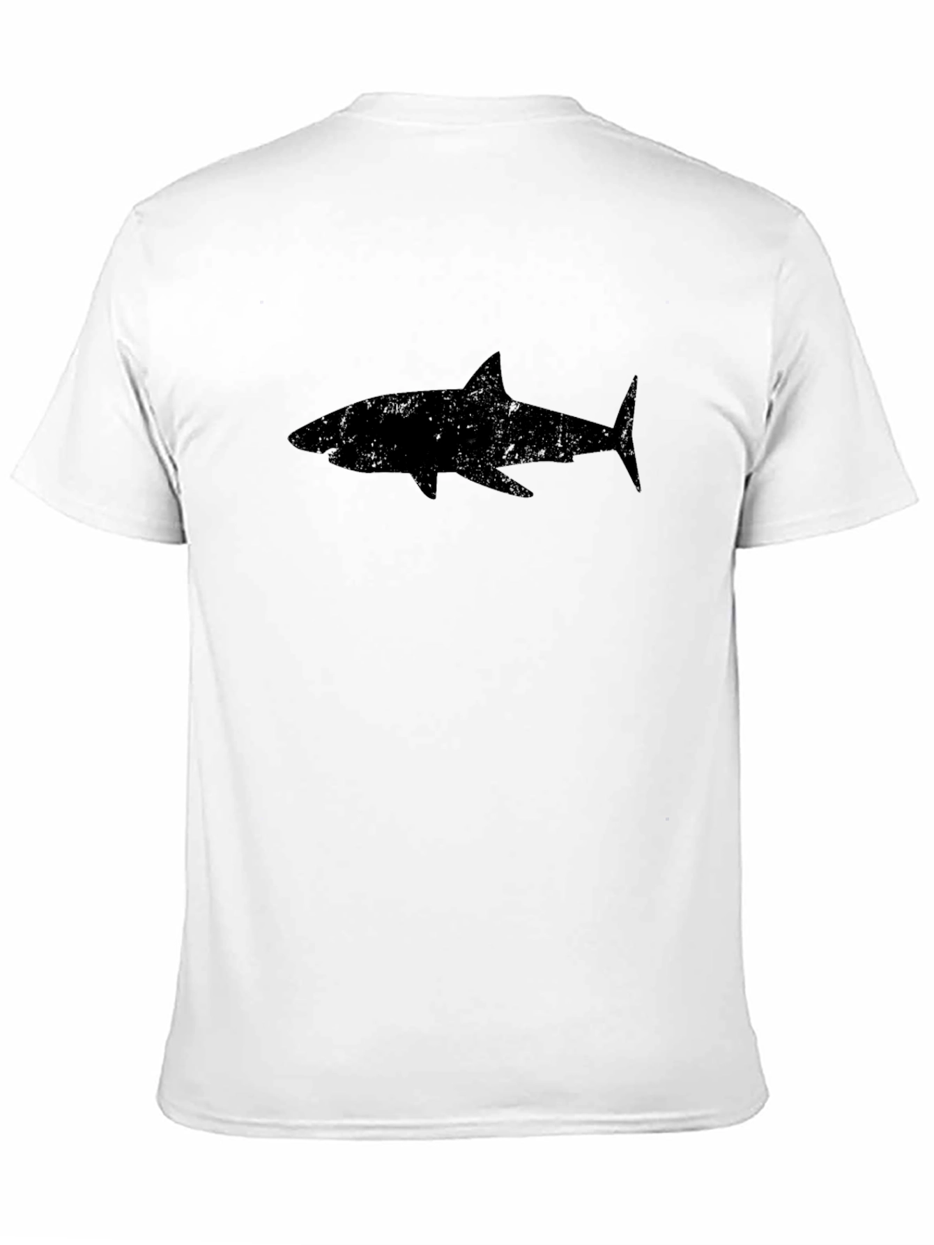 Black Shark Graphic Mens T-Shirt