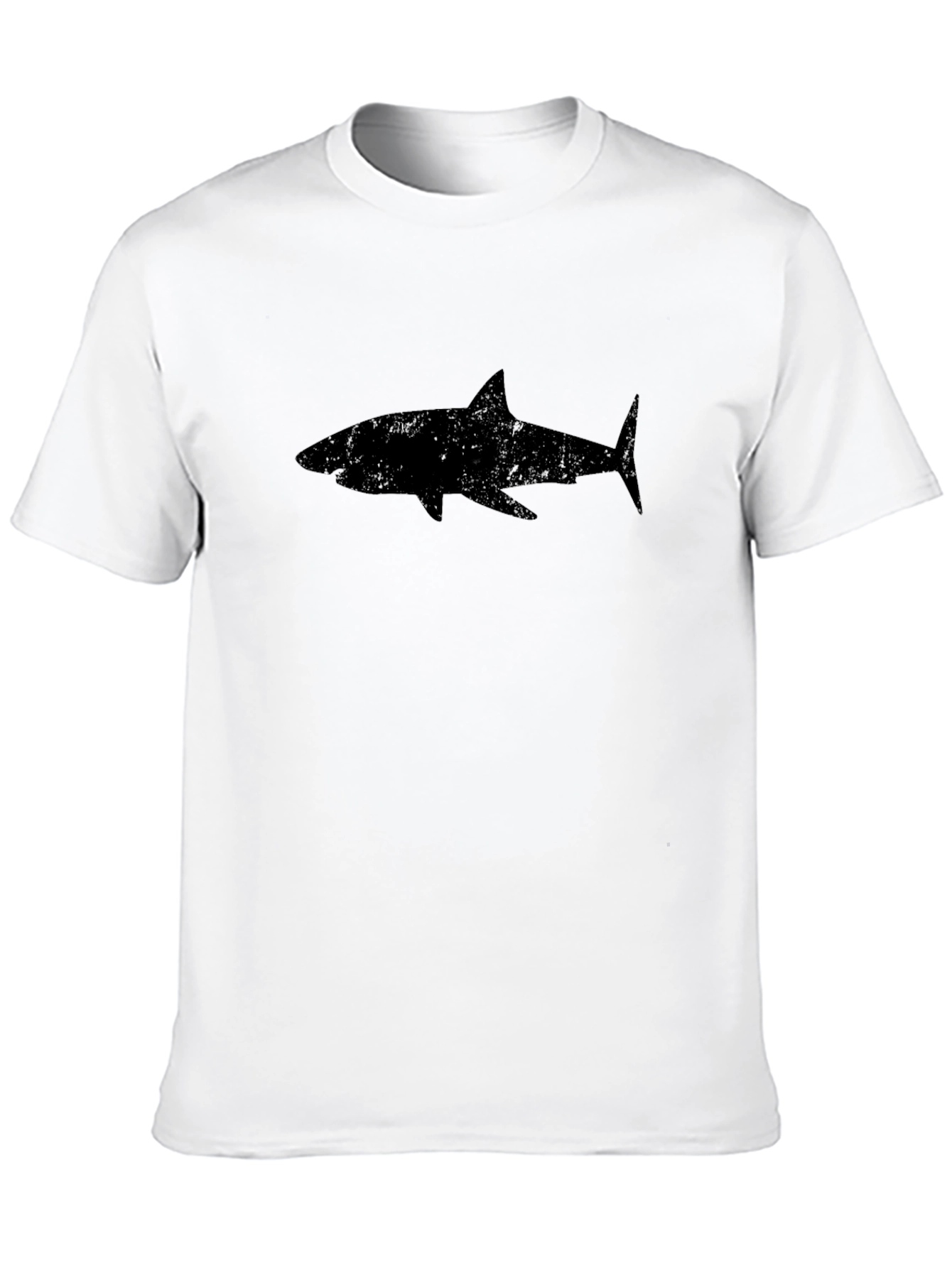 Black Shark Graphic Mens T-Shirt