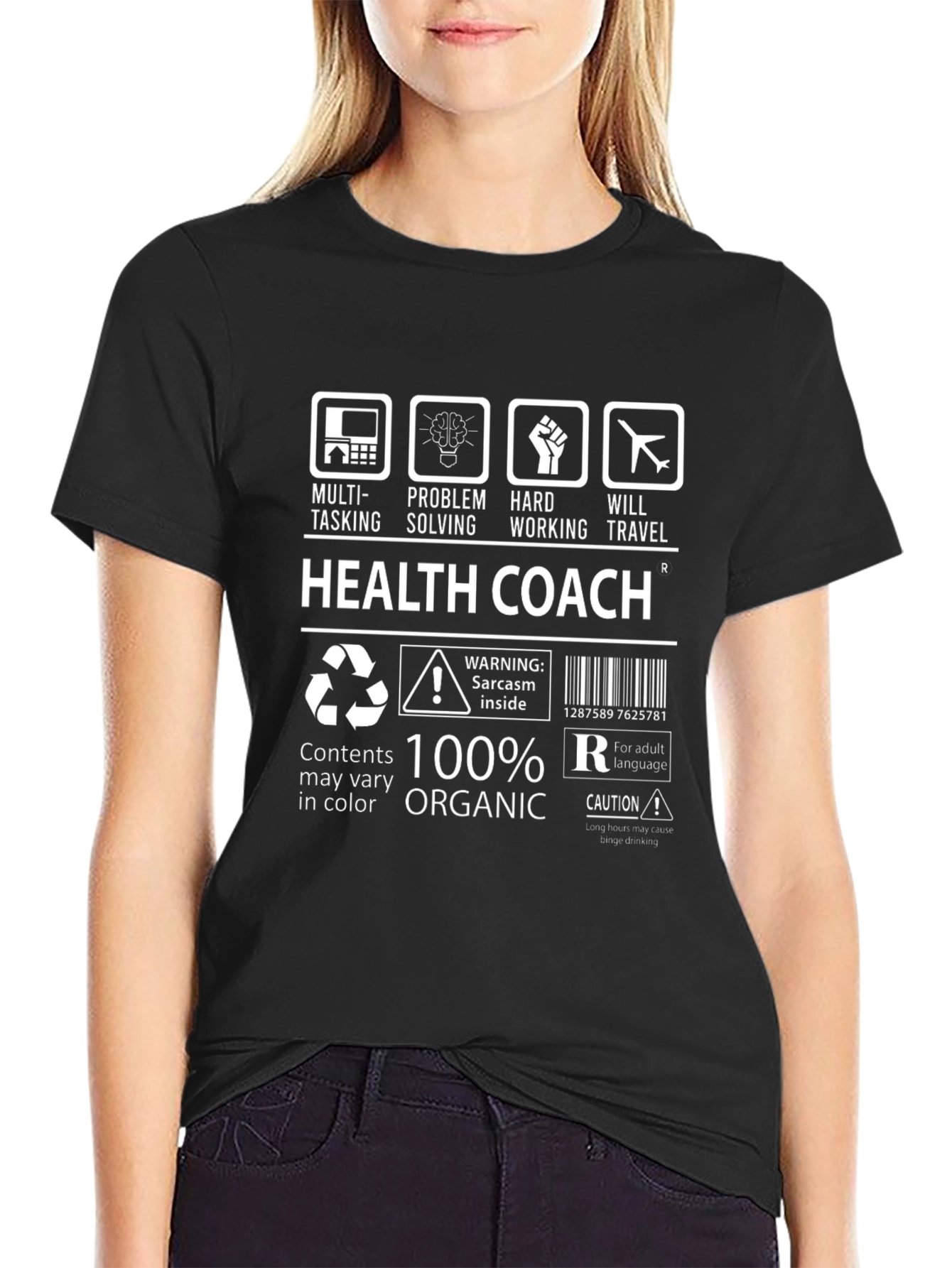 Health Coach 100% Organic T-Shirt