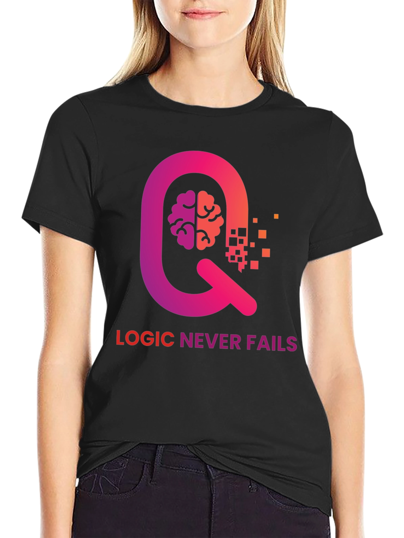 Logic Never Fails Graphic Tee