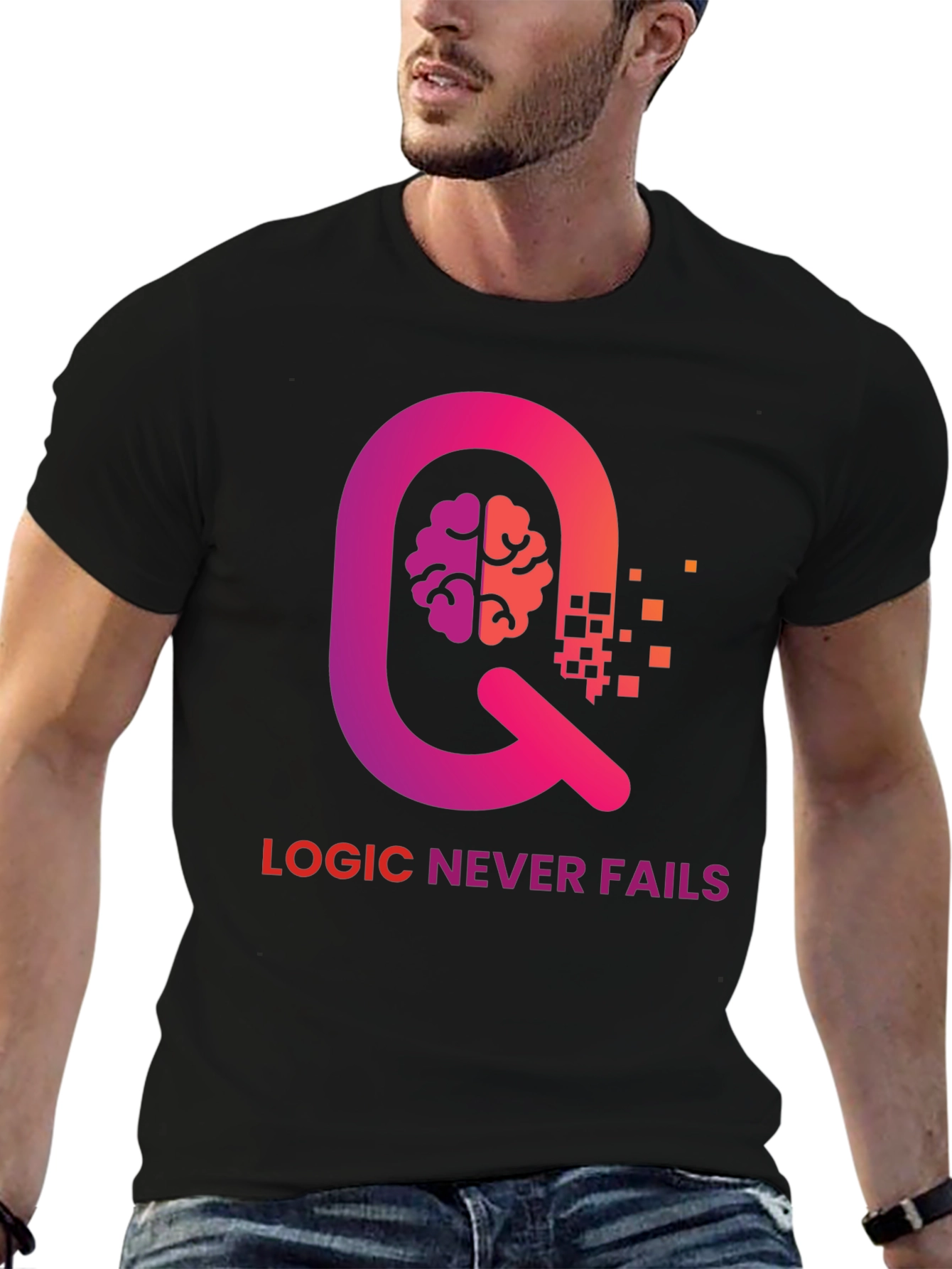 Logic Never Fails Graphic Tee