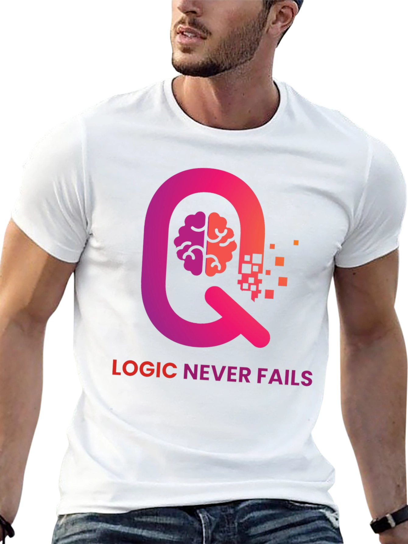 Logic Never Fails Graphic Tee