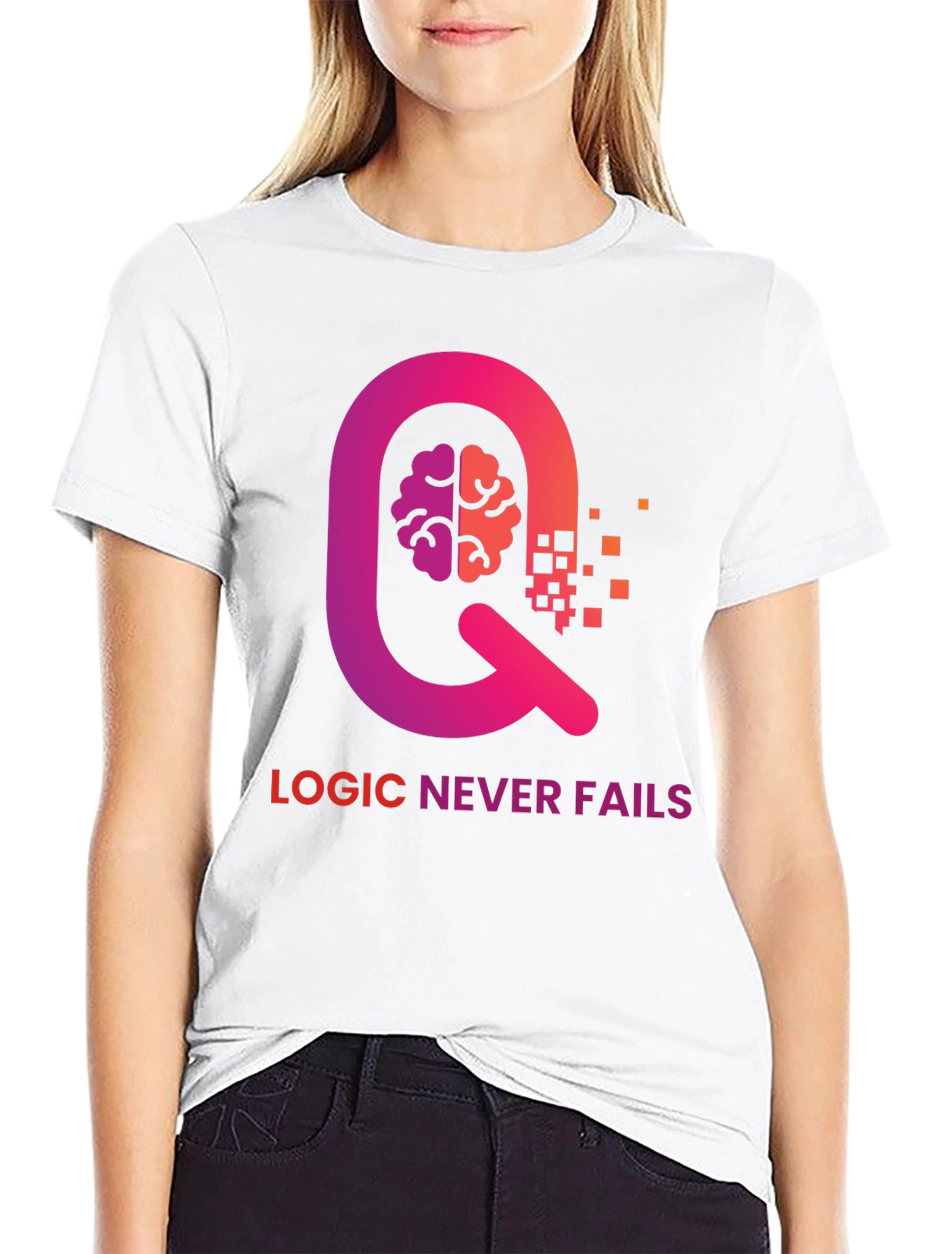 Logic Never Fails Graphic Tee