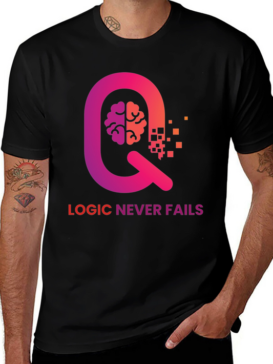 Logic Never Fails Graphic Tee