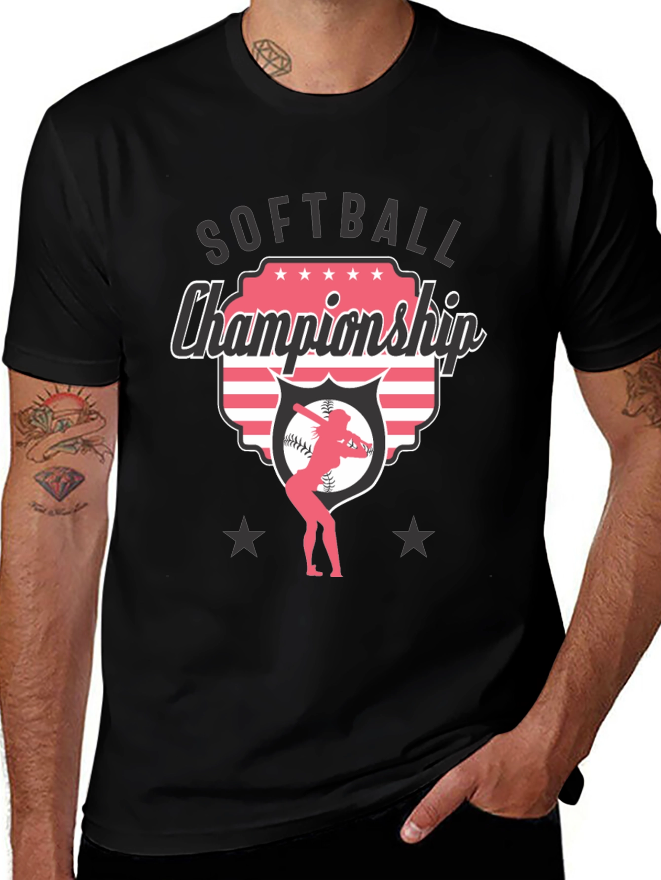 Softball Championship T-Shirt - Stylish Sports Tee