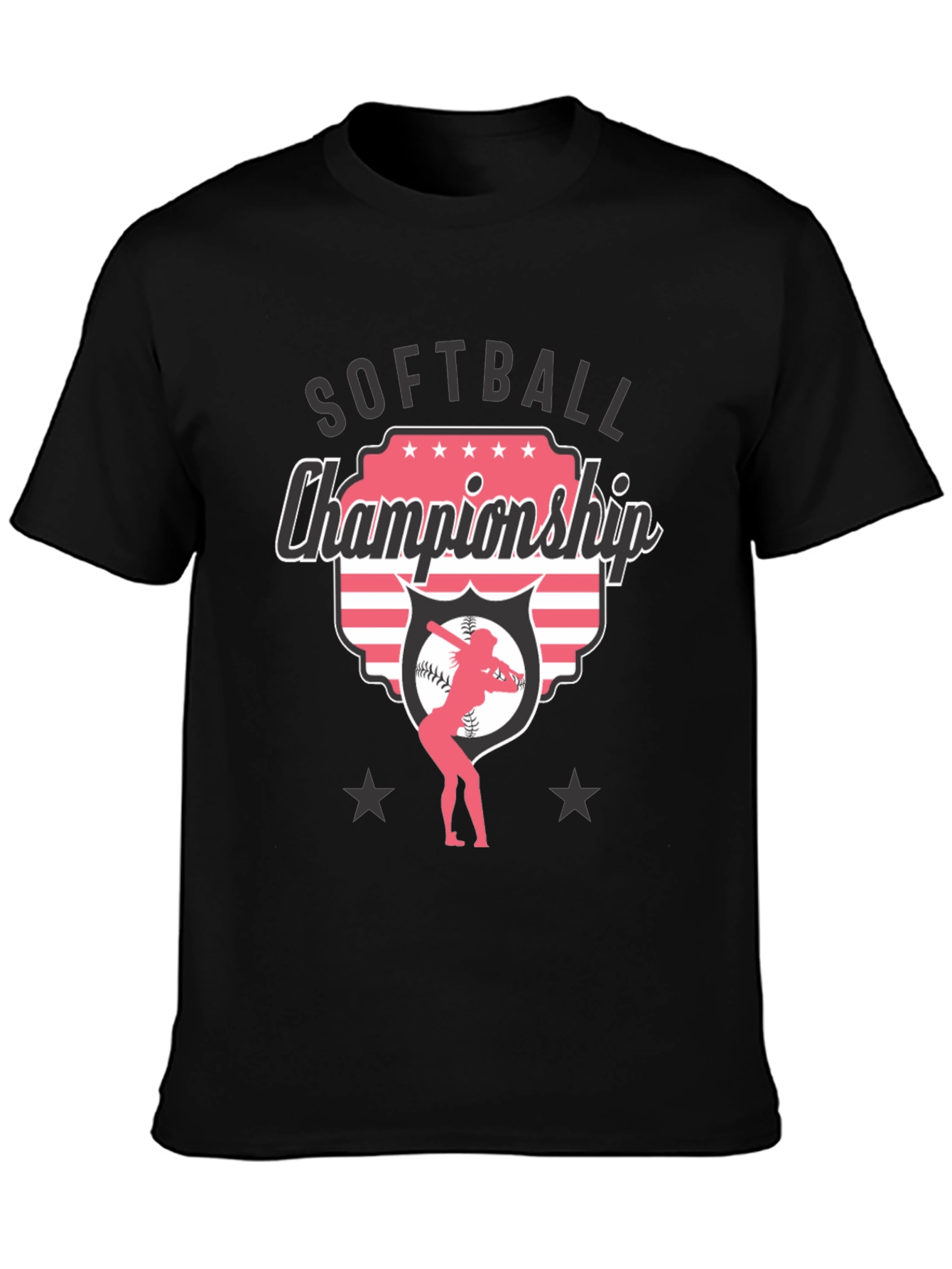 Softball Championship T-Shirt - Stylish Sports Tee