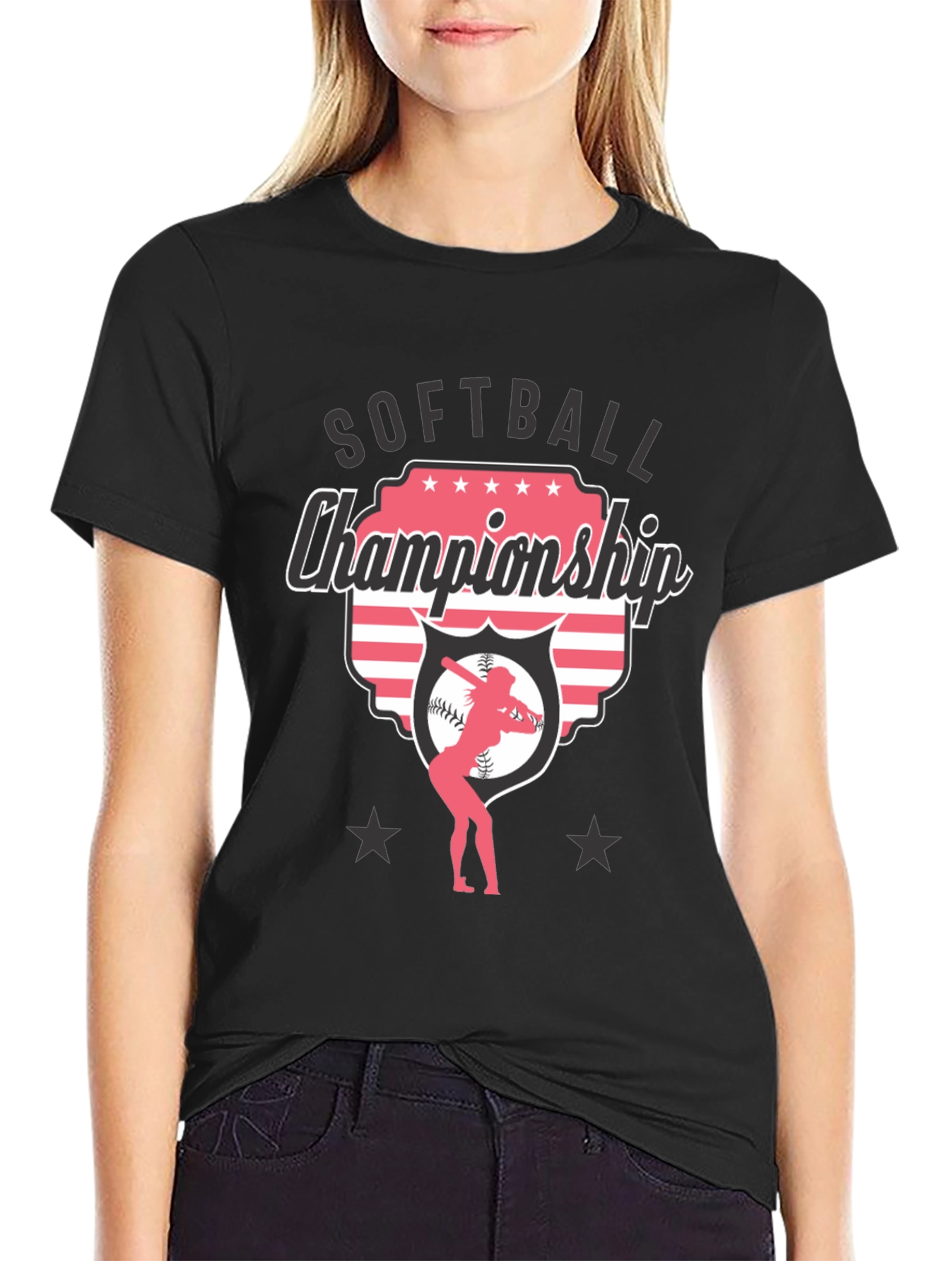 Softball Championship T-Shirt - Stylish Sports Tee