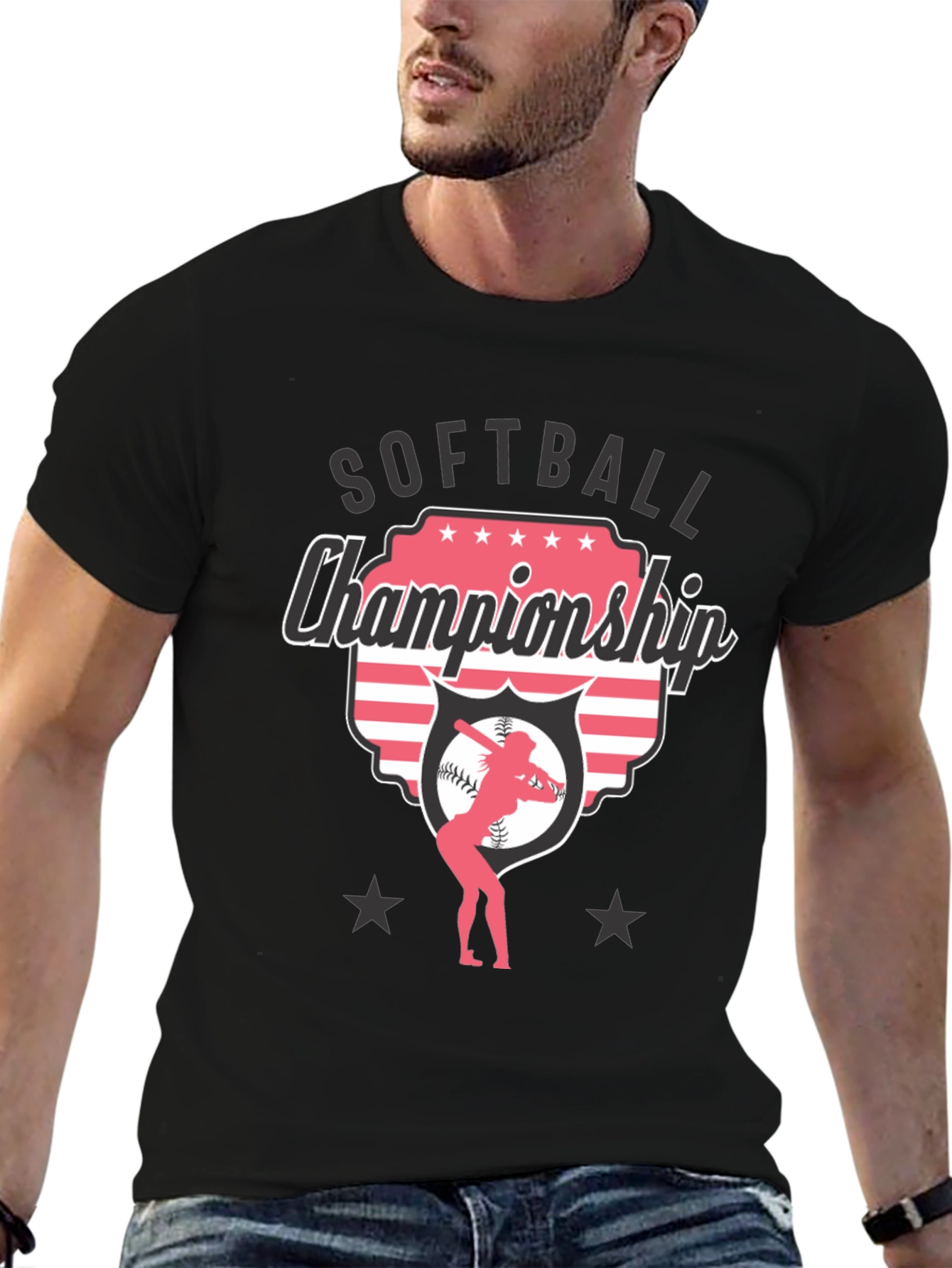Softball Championship T-Shirt - Stylish Sports Tee
