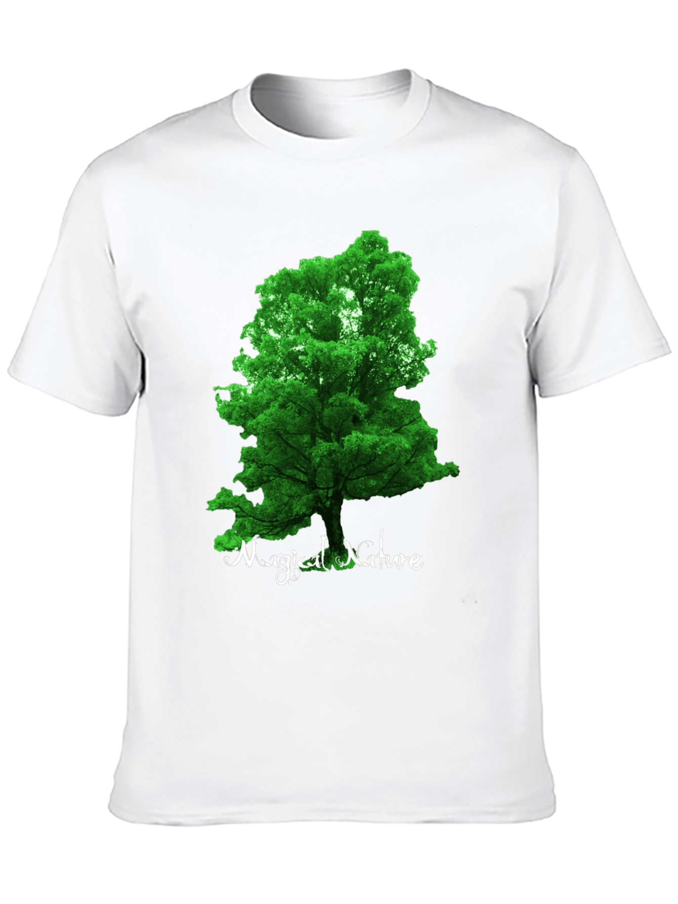 Magical Nature Tree Graphic Tee - Soft Cotton Blend