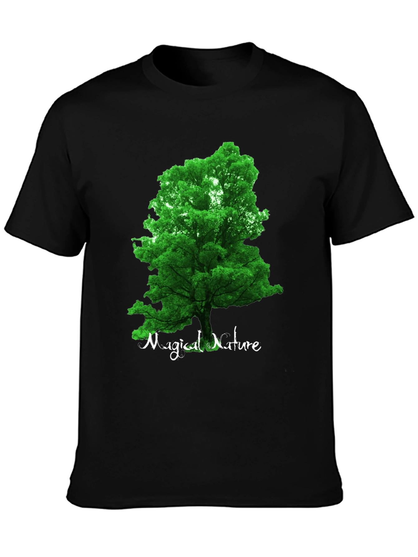 Magical Nature Tree Graphic Tee - Soft Cotton Blend