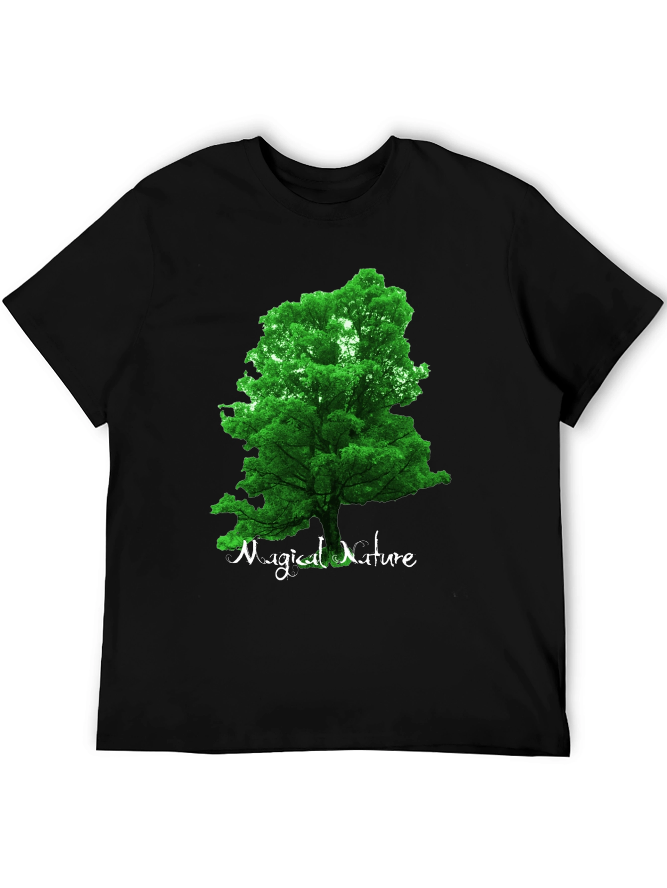 Magical Nature Tree Graphic Tee - Soft Cotton Blend