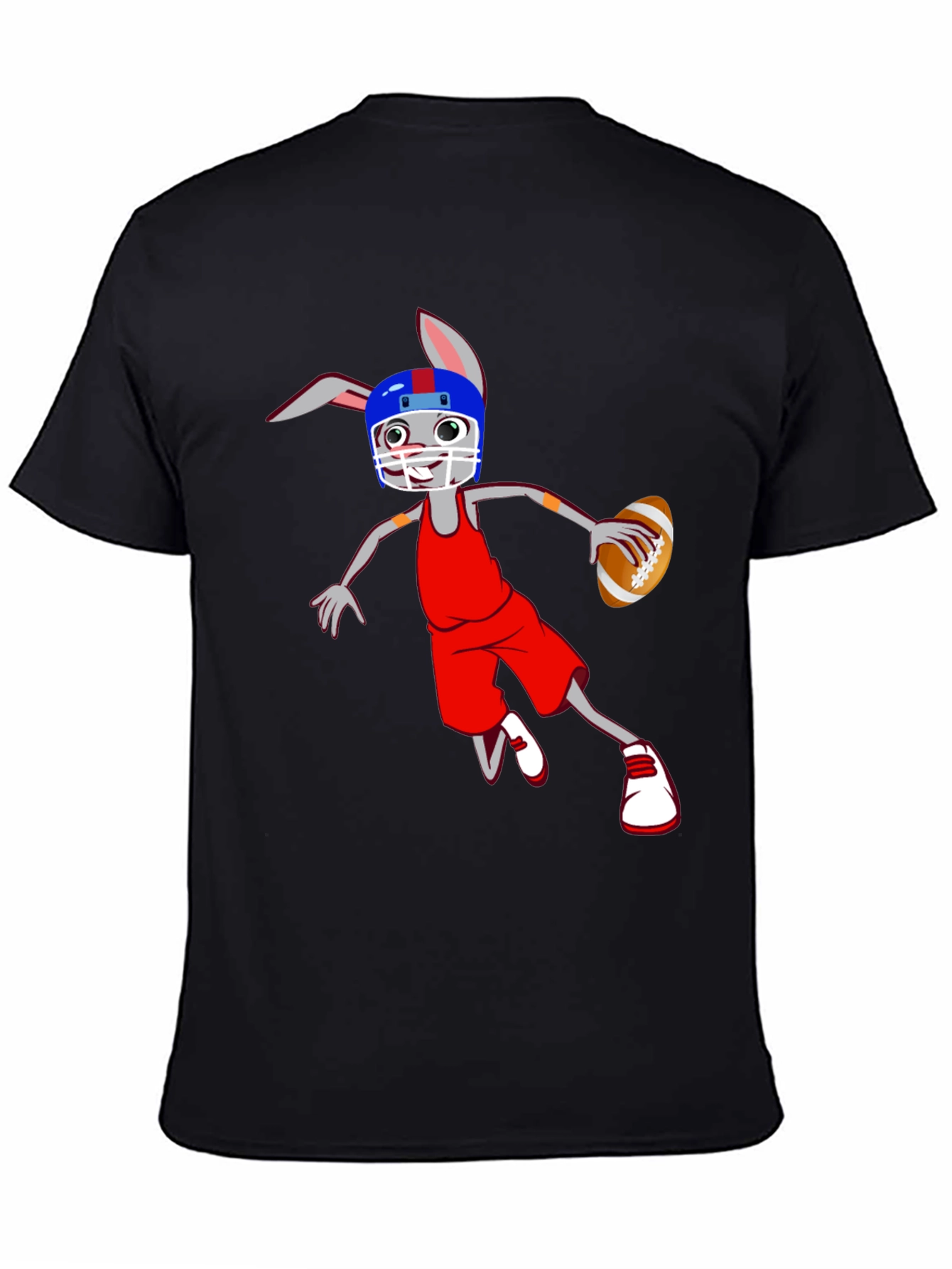 Bunny Football T-Shirt - Catch the Fun!