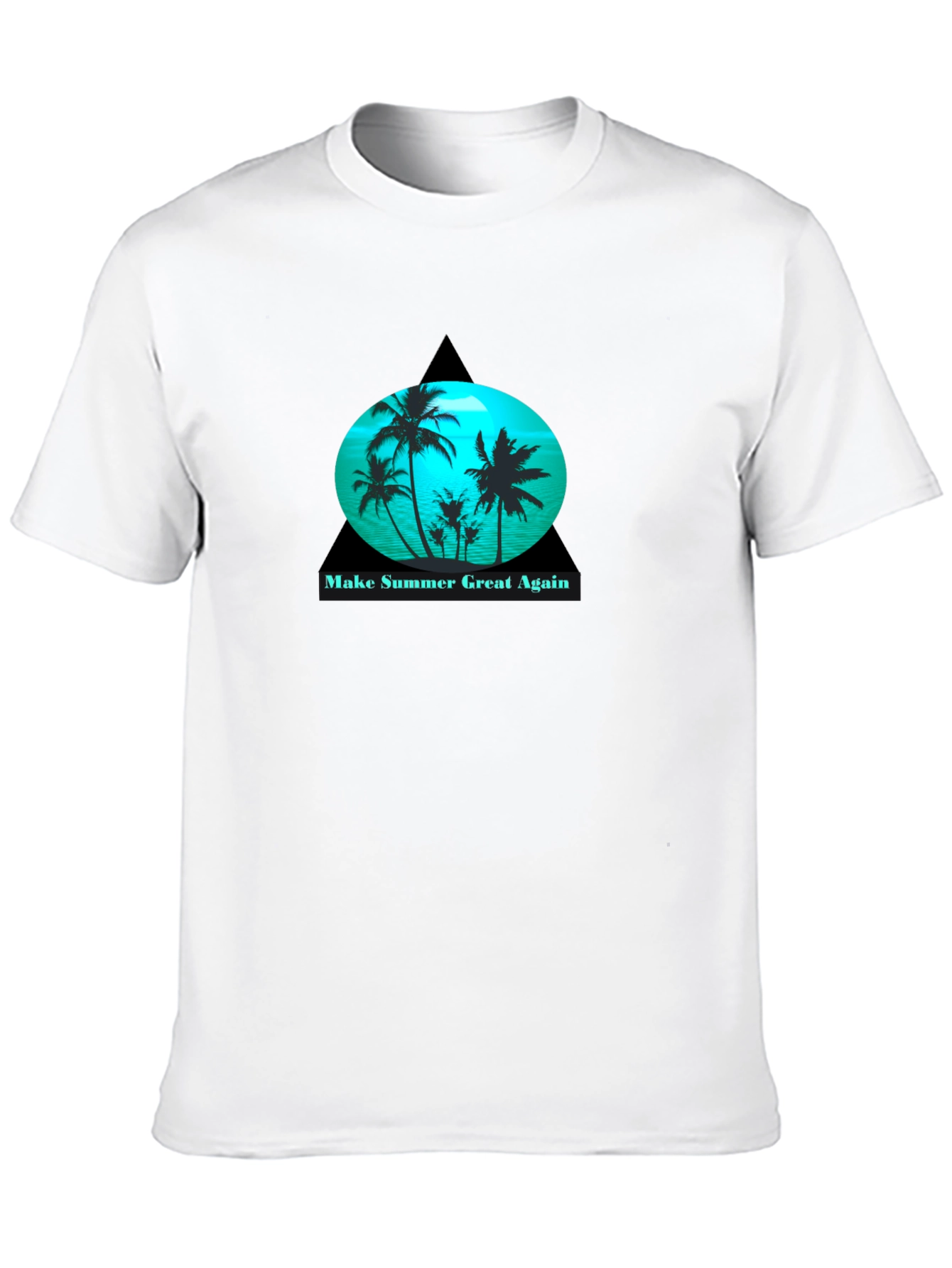 Make Summer Great Again Black Tee