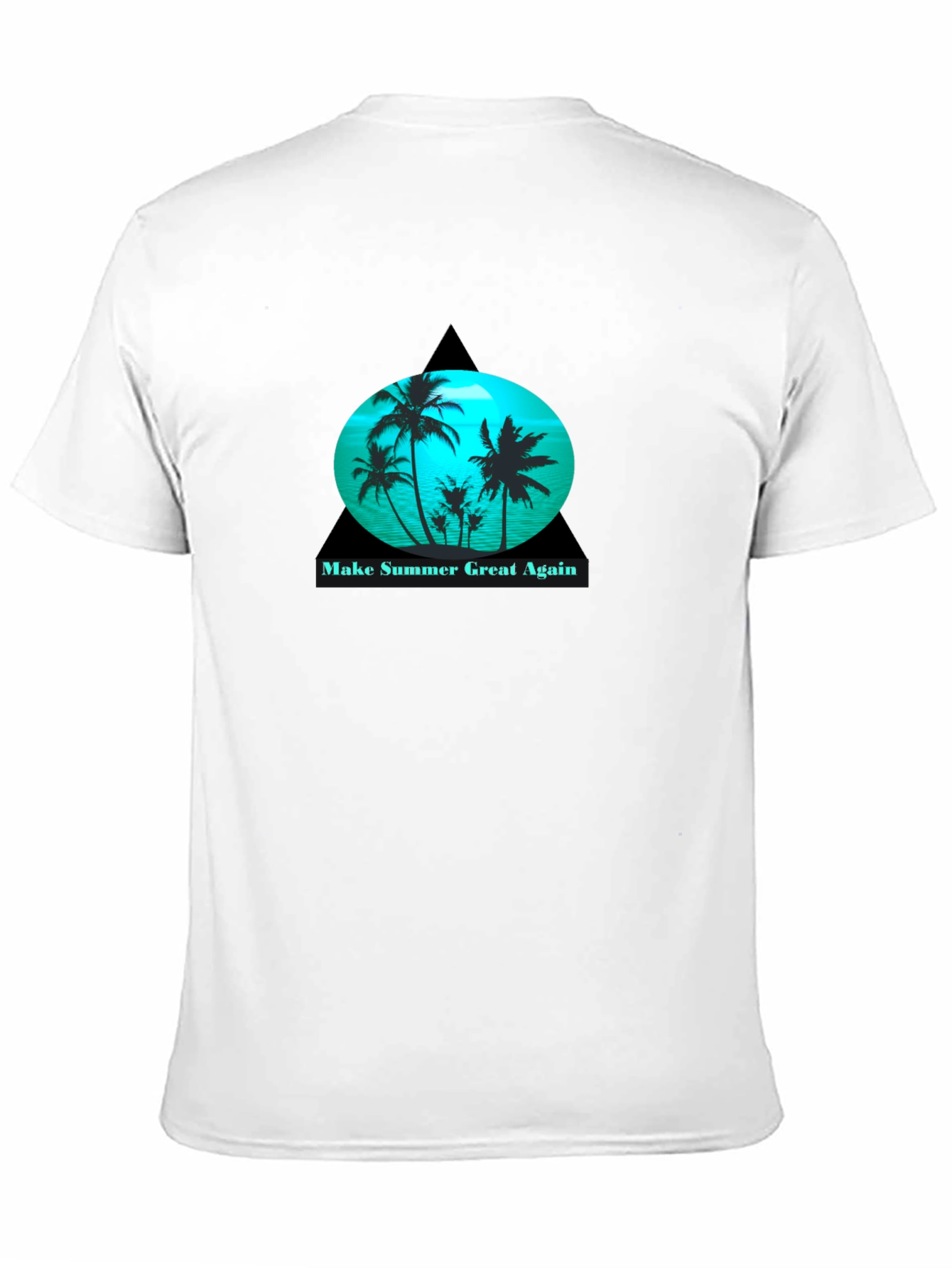 Make Summer Great Again Black Tee