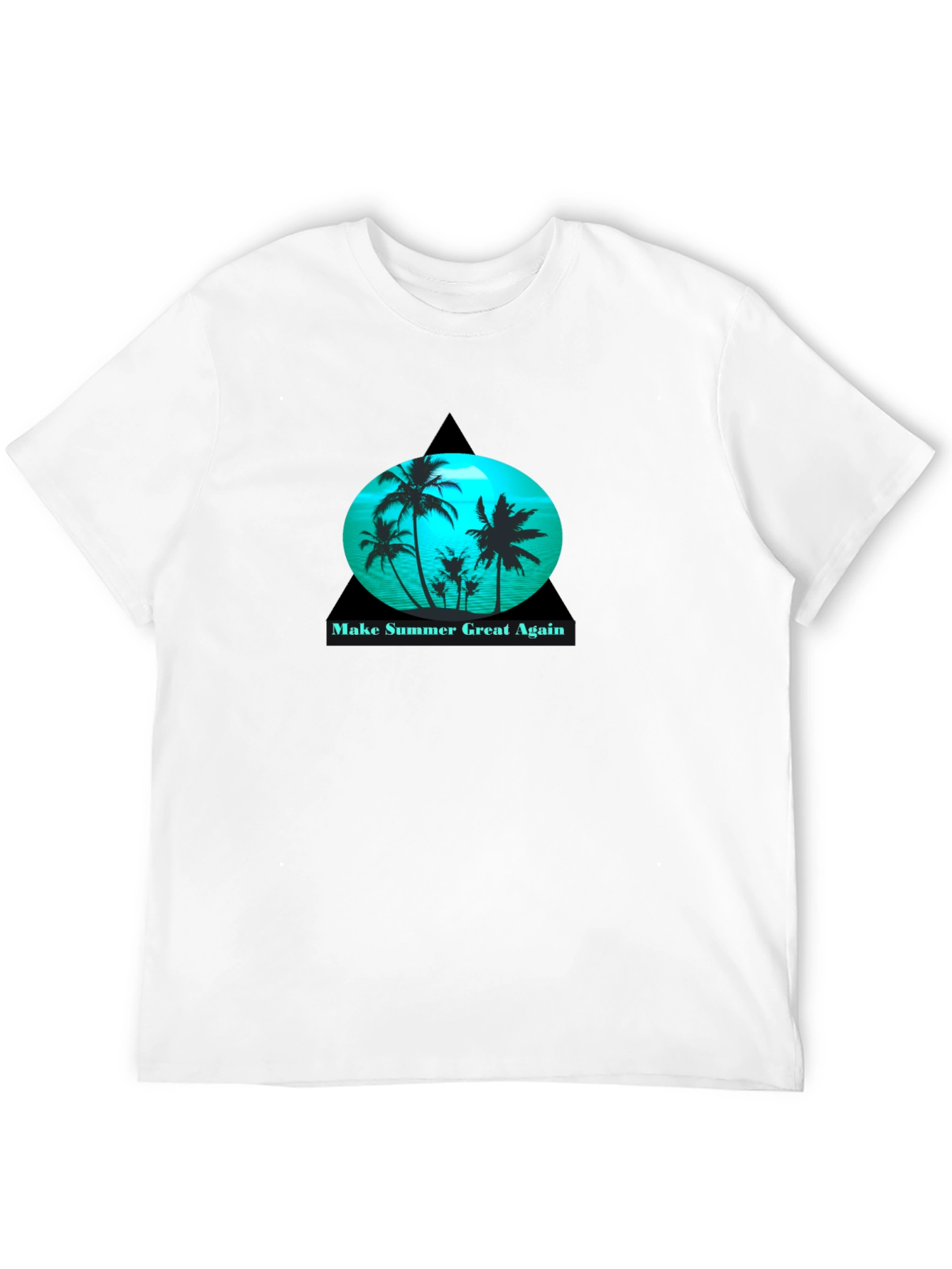Make Summer Great Again Black Tee