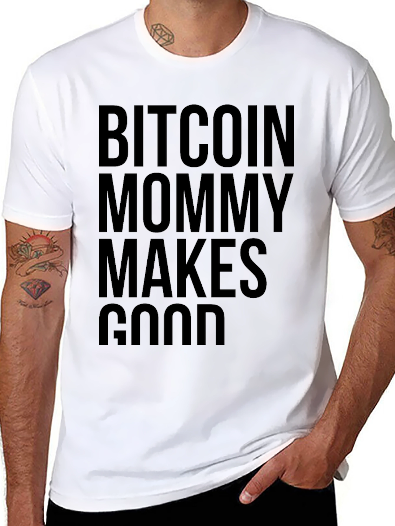 Bitcoin Mommy Makes Good T-Shirt - Crypto Fashion
