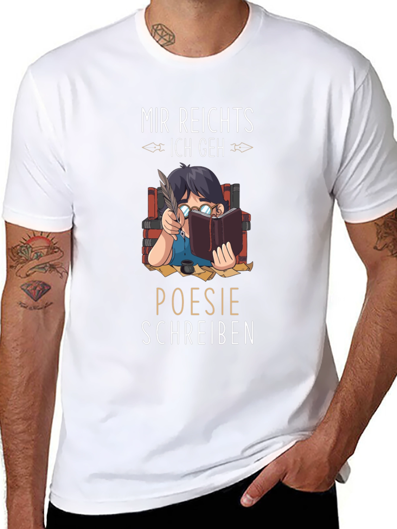 Mir Reichts Poesie Schreiben Graphic Tee