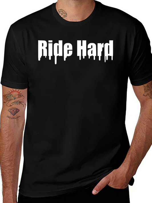 Ride Hard Black T-Shirt