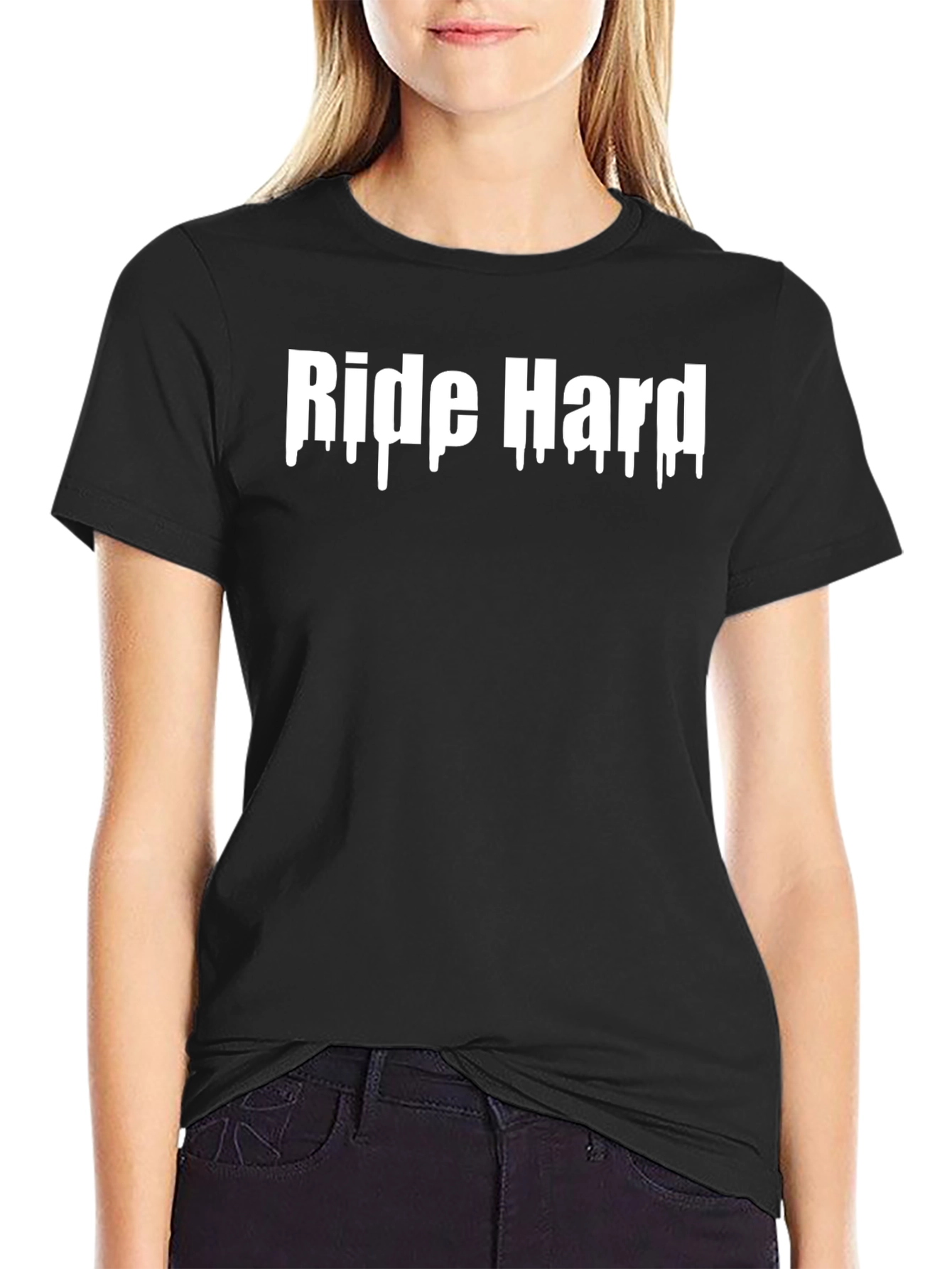 Ride Hard Black T-Shirt