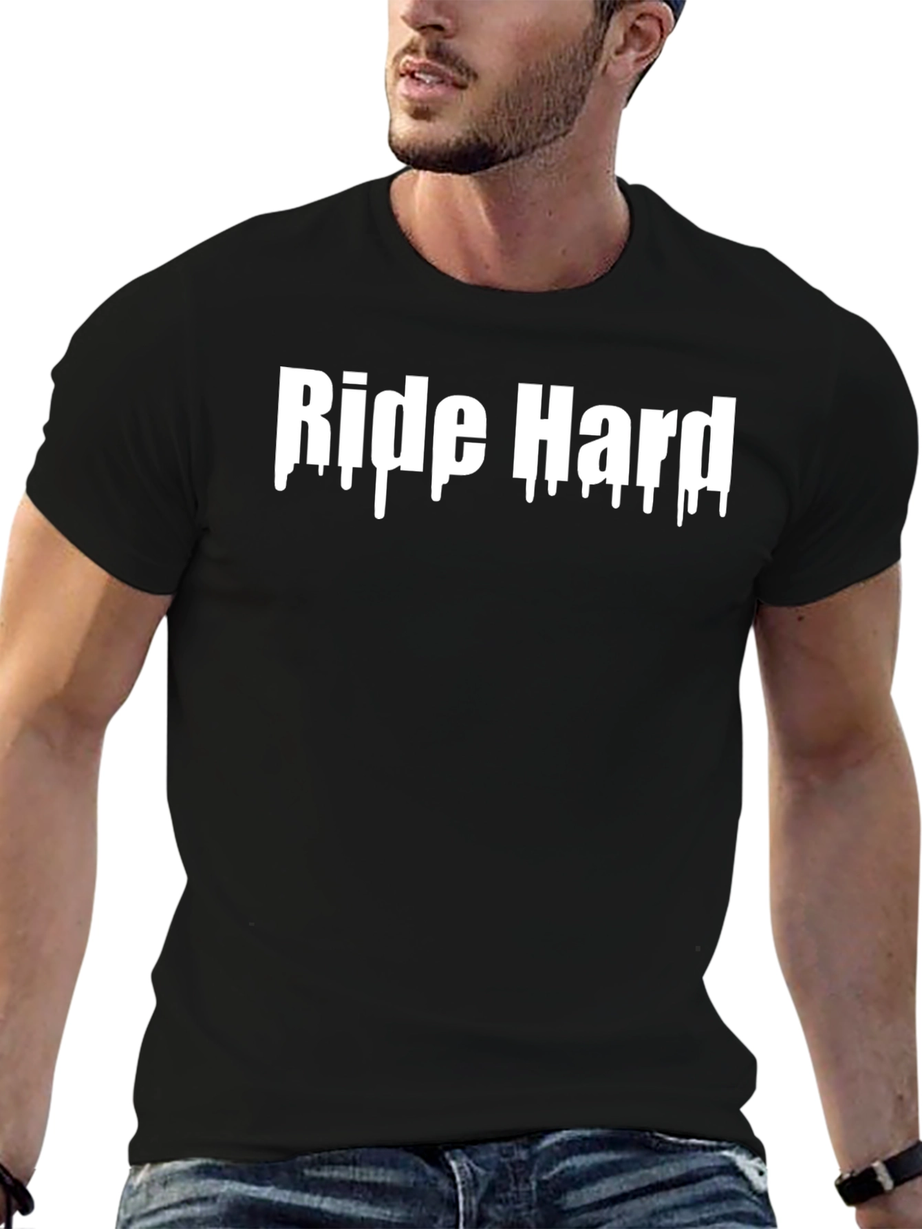 Ride Hard Black T-Shirt