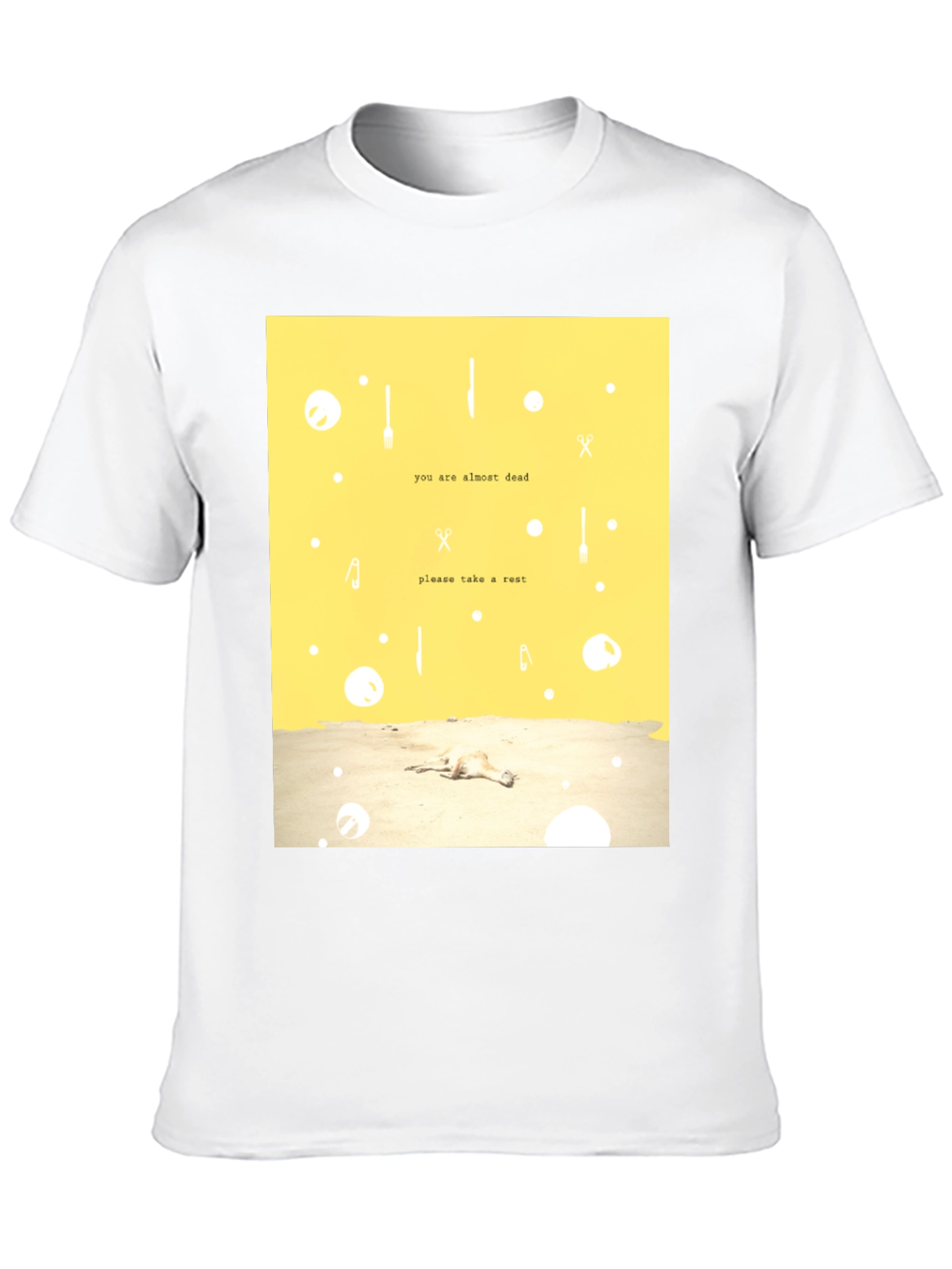 Almost Dead Rest Graphic Tee - Relaxed Fit