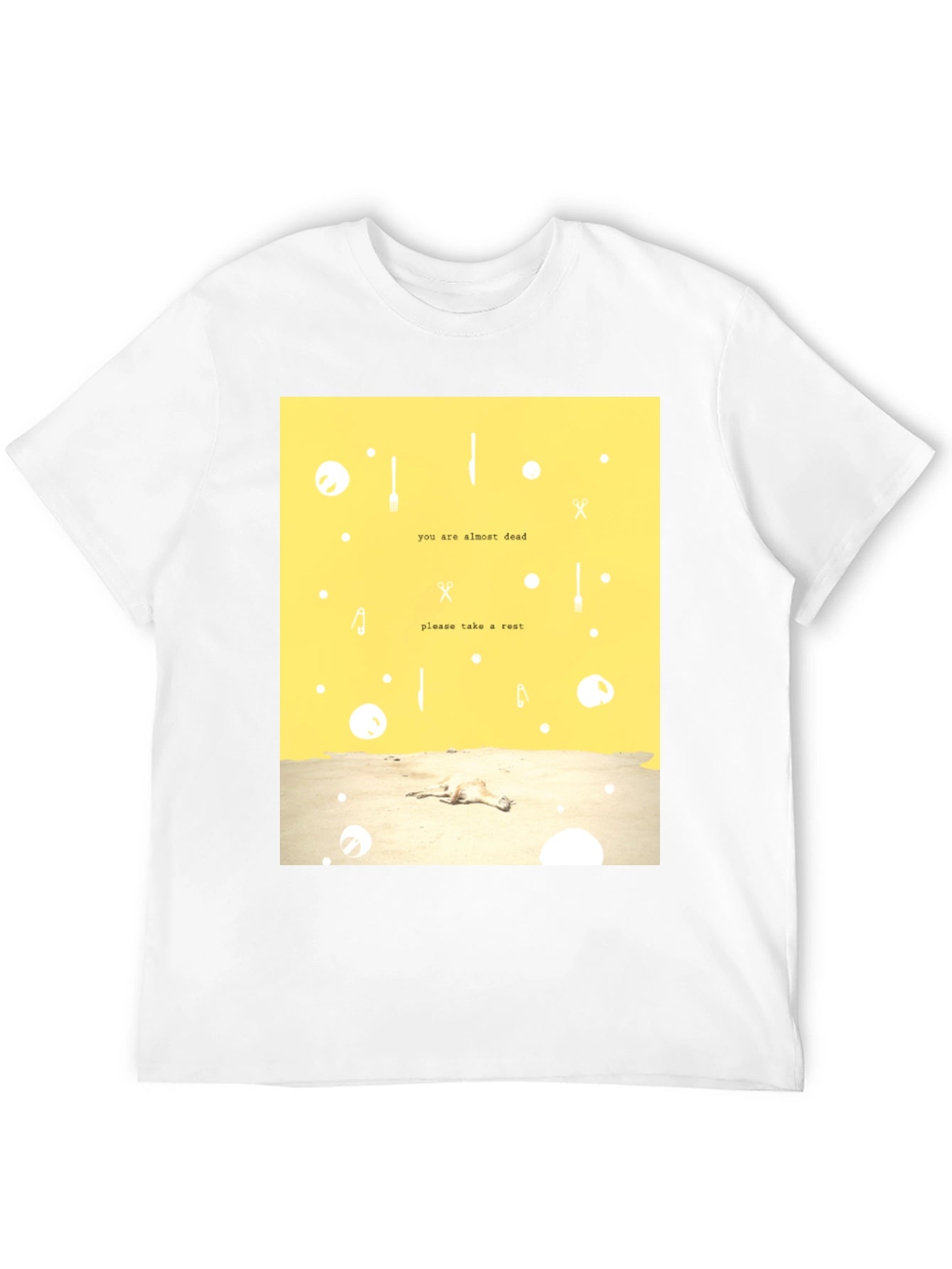 Almost Dead Rest Graphic Tee - Relaxed Fit