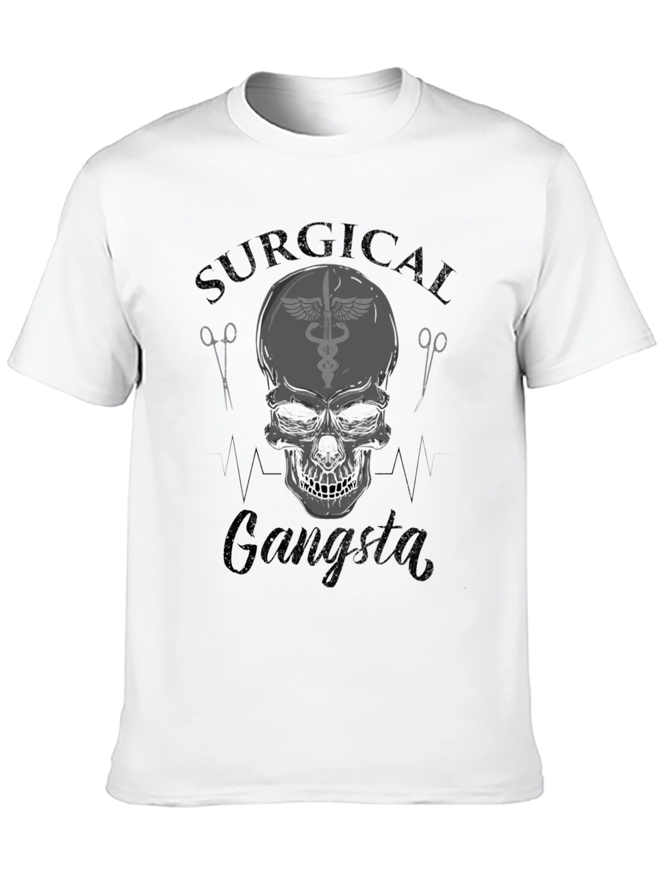Surgical Gangsta Black Graphic Tee