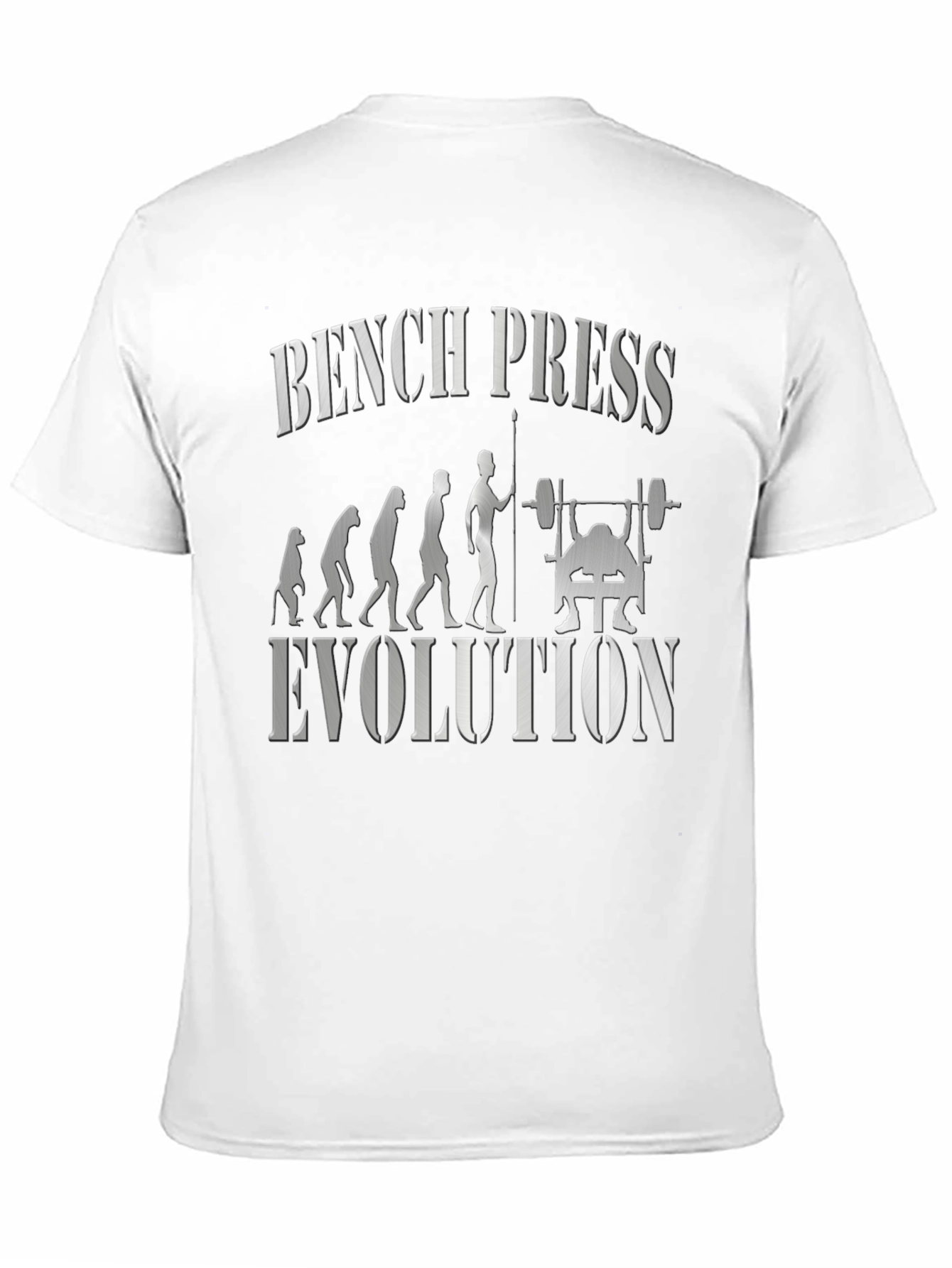 Bench Press Evolution Graphic T-Shirt - Black